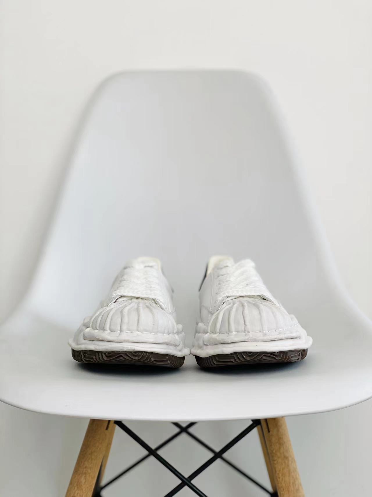 MIHARA YASUHIRO Original MMY 三原康裕 白色 低筒 溶胶鞋 帆布鞋 板鞋 休闲鞋 增高鞋 男鞋 女鞋 