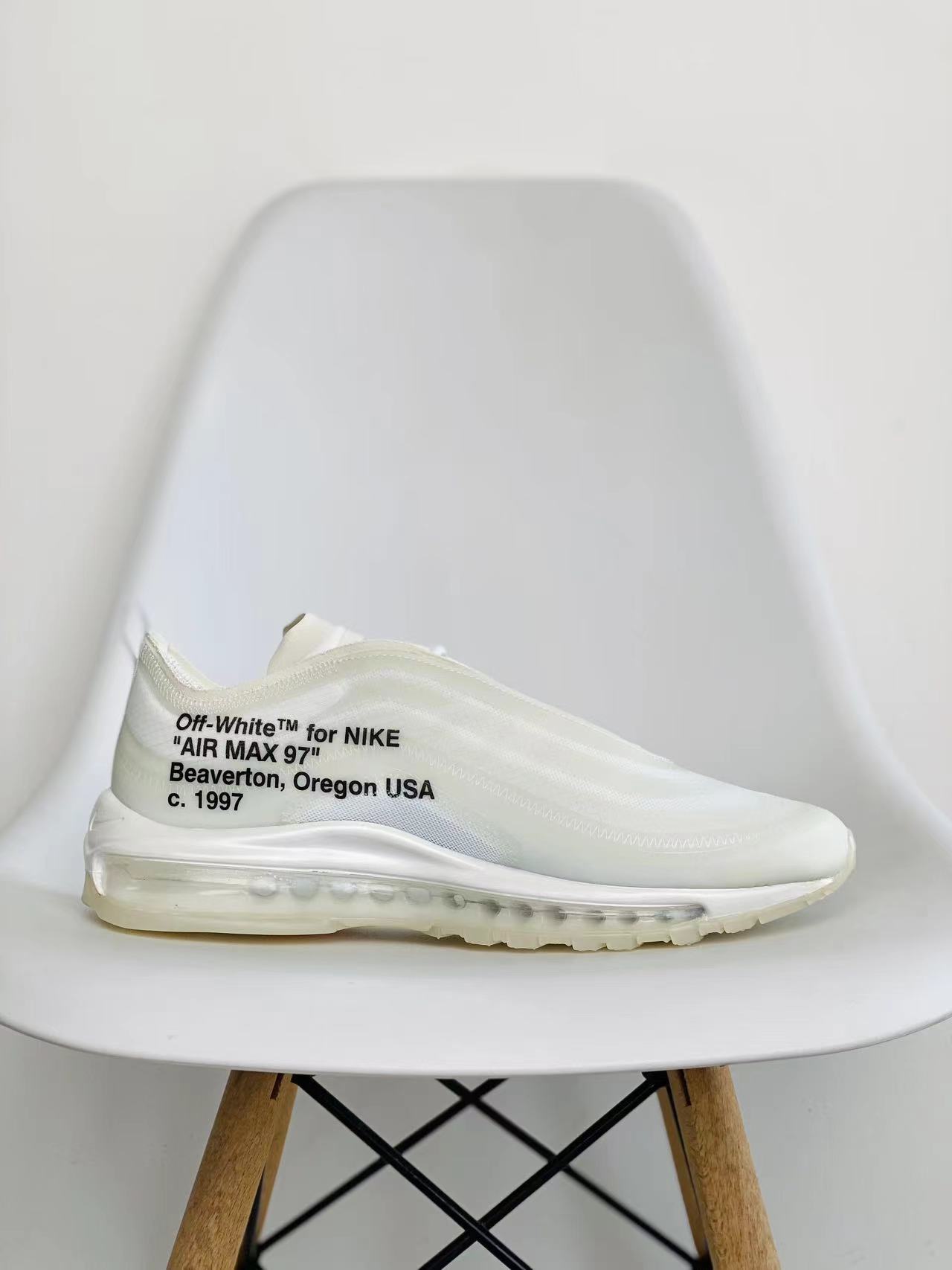 OFF-WHITE Air Max 97 THE TEN 白色 低筒 气垫跑步鞋 休闲鞋 男鞋 女鞋 AJ4585-100
