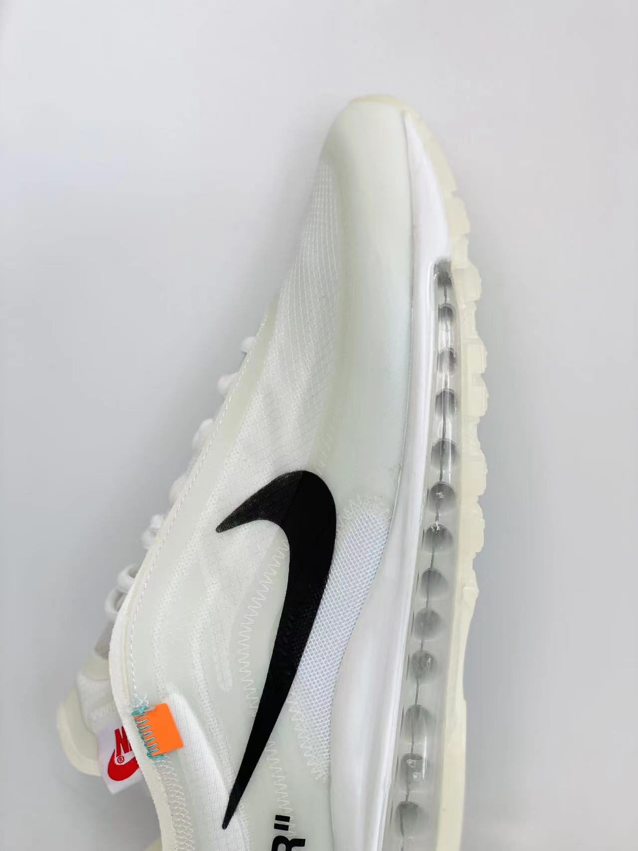 OFF-WHITE Air Max 97 THE TEN 白色 低筒 气垫跑步鞋 休闲鞋 男鞋 女鞋 AJ4585-100