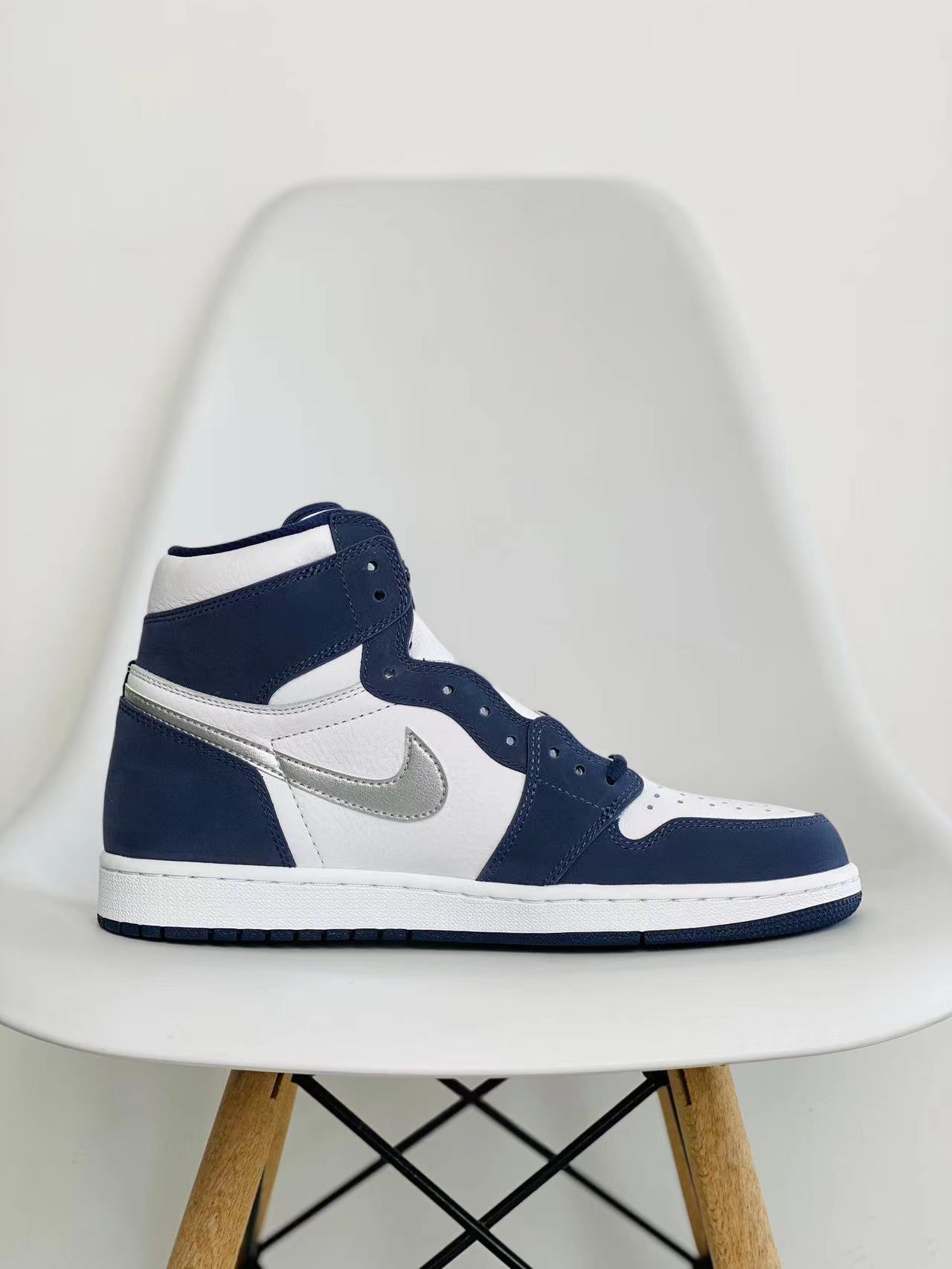 Air Jordan 1 AJ1 Retro co jp Midnight Navy 午夜蓝 篮球鞋 高筒 休闲鞋 男鞋 板鞋 DC1788-100