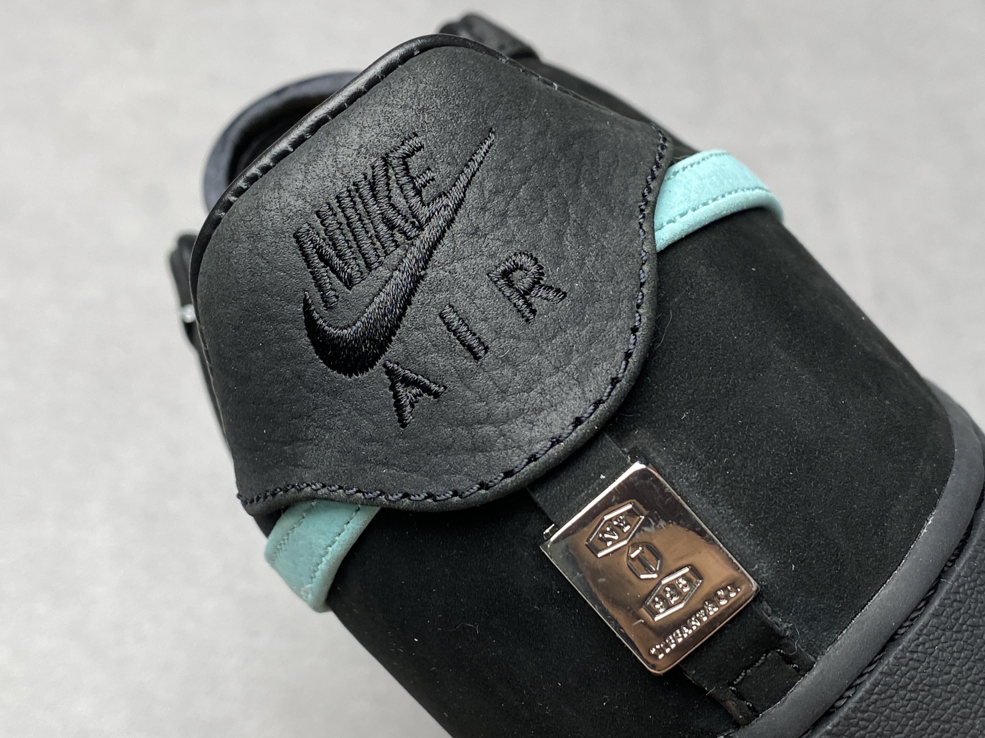 925銀版本 TIFFANY & CO Air Force 1 Low 1837 蒂芙尼 聯名 黑色  低筒 牛皮 休闲鞋 运动鞋 板鞋 男鞋 女鞋 DZ1382-001