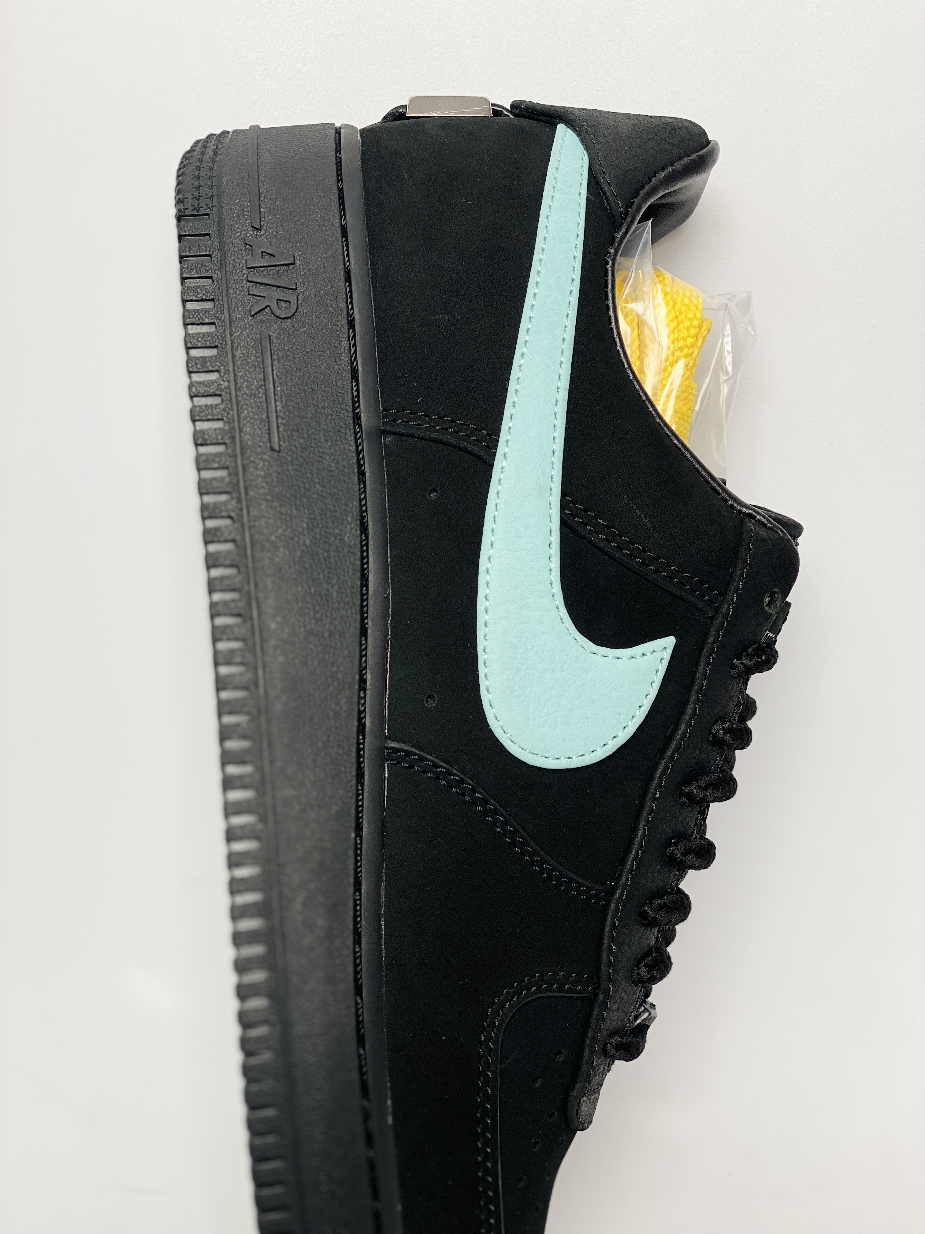 925銀版本 TIFFANY & CO Air Force 1 Low 1837 蒂芙尼 聯名 黑色  低筒 牛皮 休闲鞋 运动鞋 板鞋 男鞋 女鞋 DZ1382-001