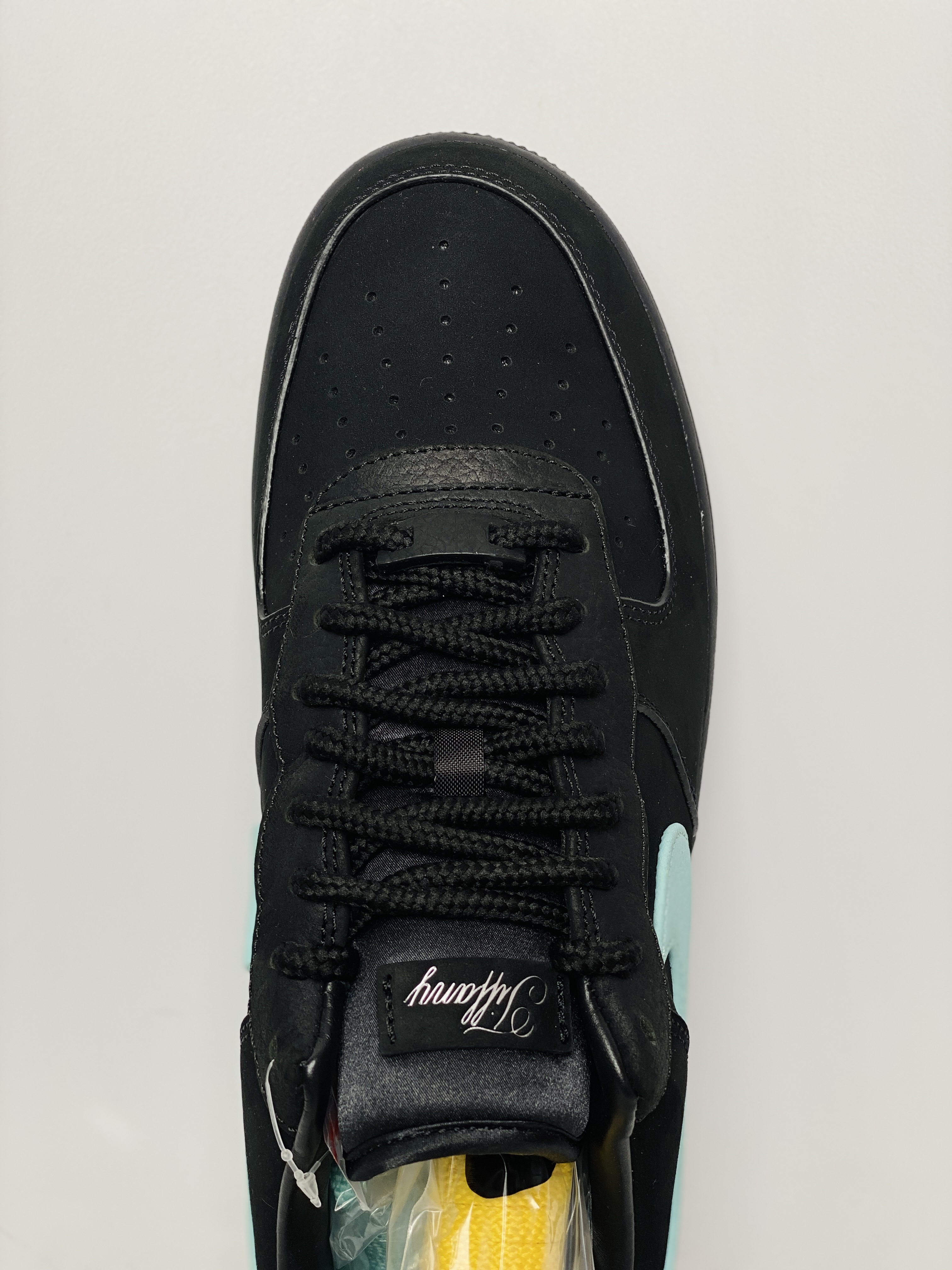 925銀版本 TIFFANY & CO Air Force 1 Low 1837 蒂芙尼 聯名 黑色  低筒 牛皮 休闲鞋 运动鞋 板鞋 男鞋 女鞋 DZ1382-001