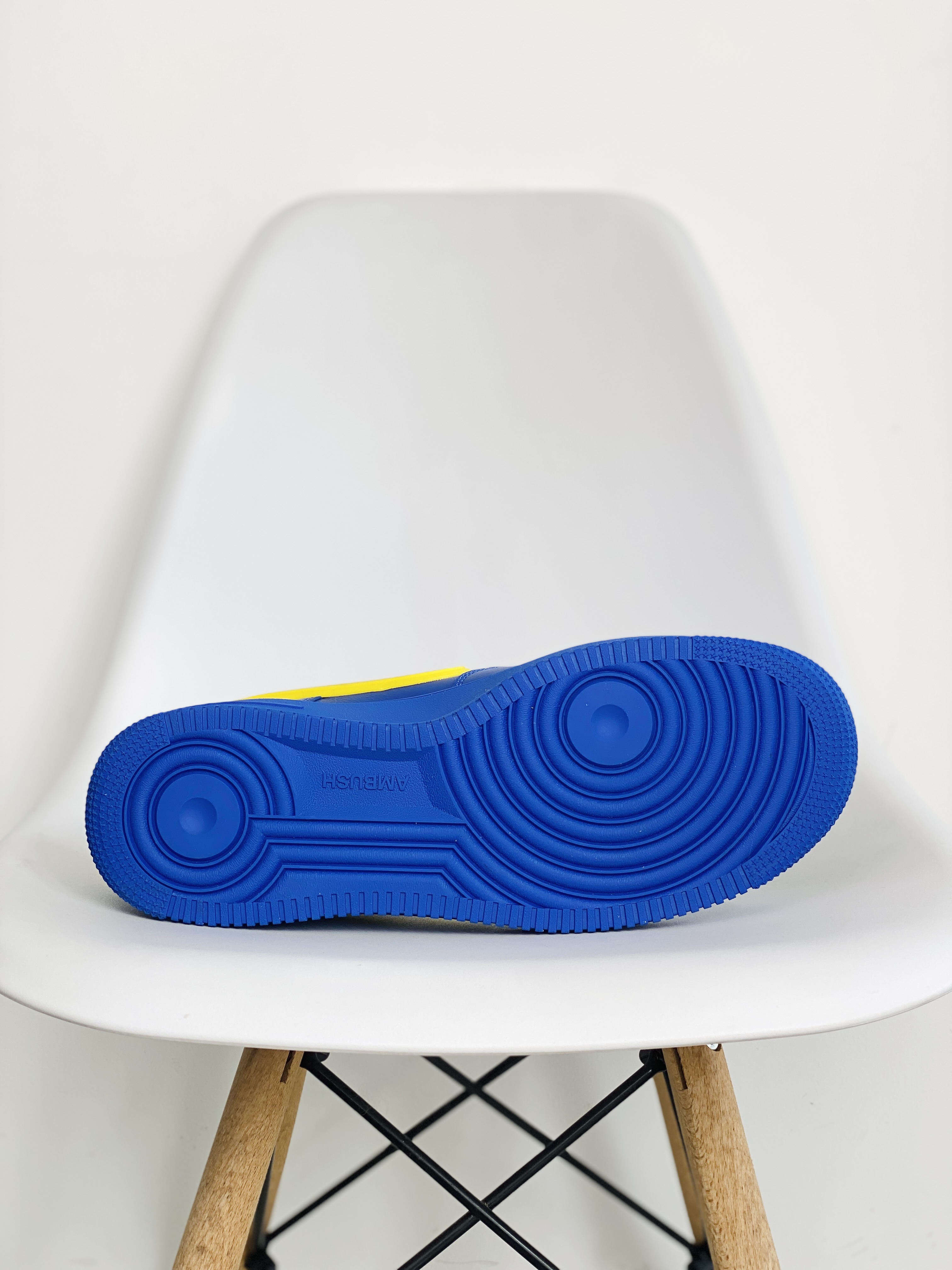  AMBUSH x Nike Air Force 1 Low Game Royal AND Vivid Sulfur 藍色  低筒 休闲鞋 板鞋 男鞋 女鞋 DV3464-400