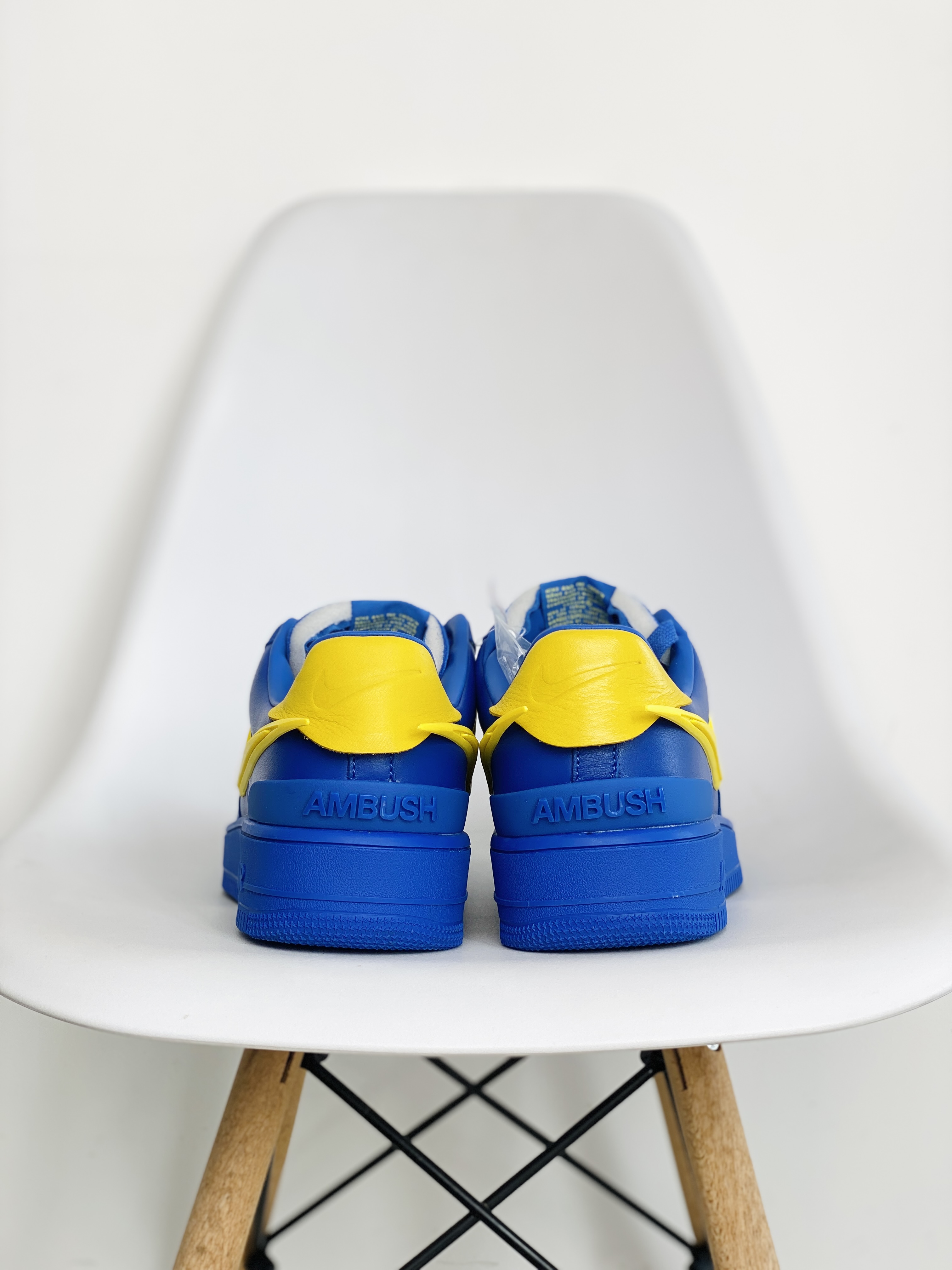  AMBUSH x Nike Air Force 1 Low Game Royal AND Vivid Sulfur 藍色  低筒 休闲鞋 板鞋 男鞋 女鞋 DV3464-400