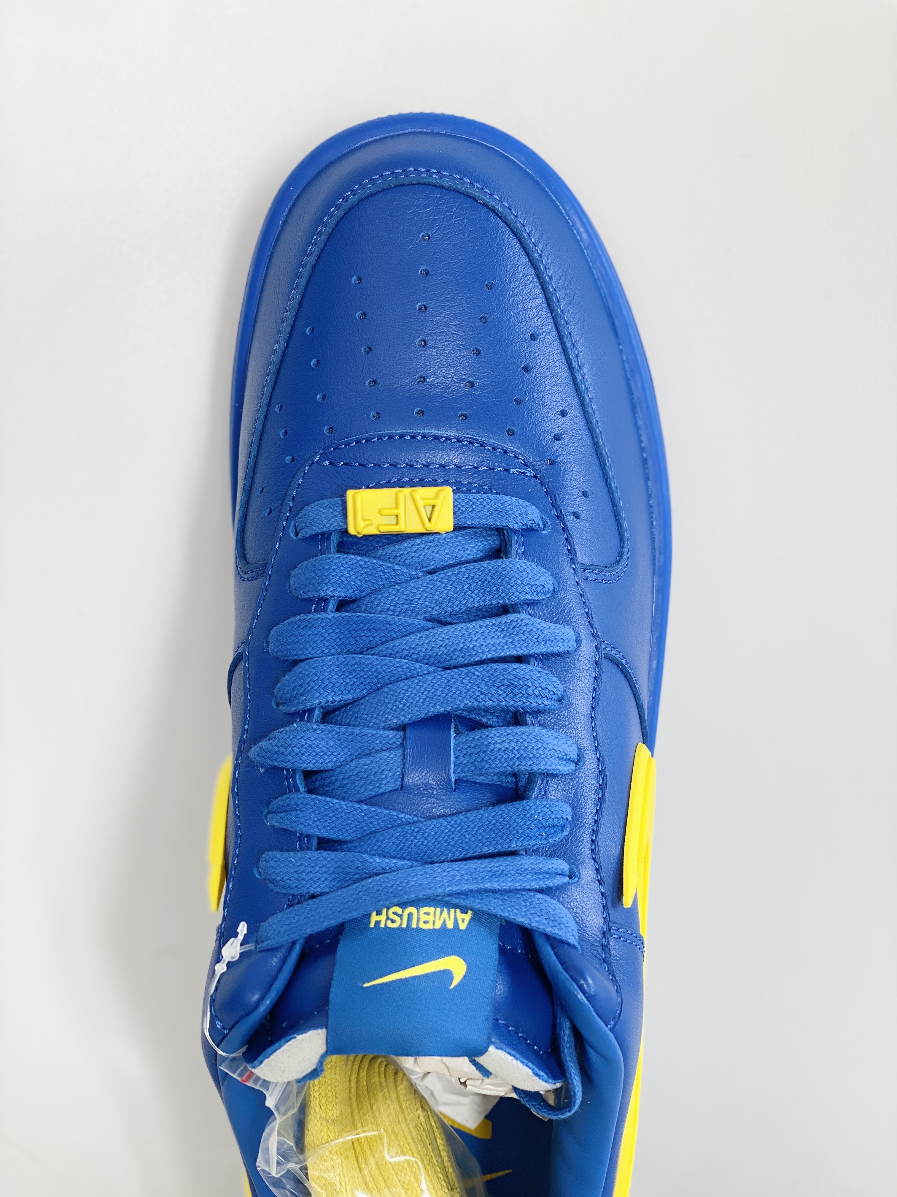  AMBUSH x Nike Air Force 1 Low Game Royal AND Vivid Sulfur 藍色  低筒 休闲鞋 板鞋 男鞋 女鞋 DV3464-400