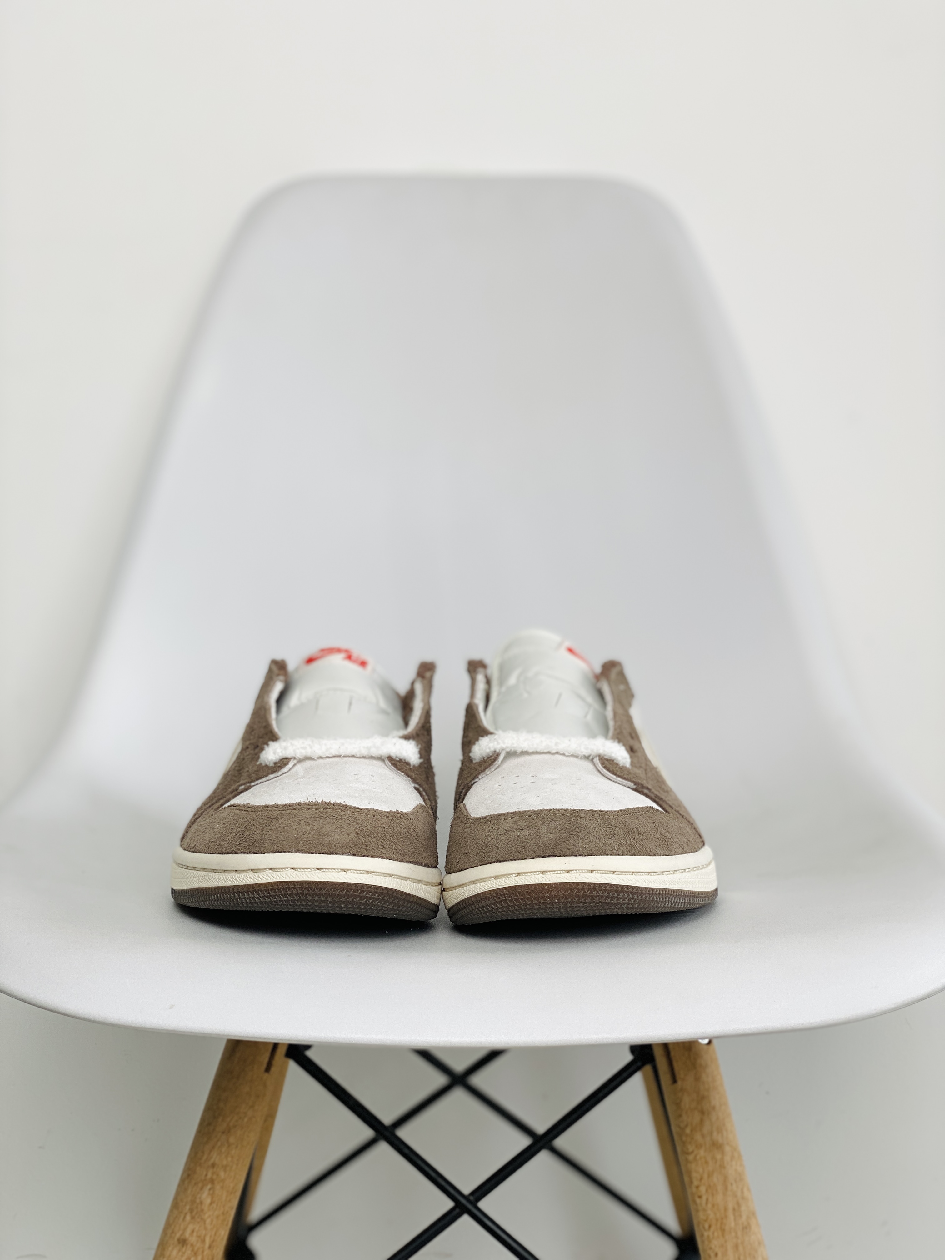 正确后跟做旧版 Air Jordan 1 Low OG AJ1 Year of the Rabbit 兔年 白棕色  低筒 气垫 休闲鞋 板鞋 球鞋 男鞋 女鞋 DV1312-200