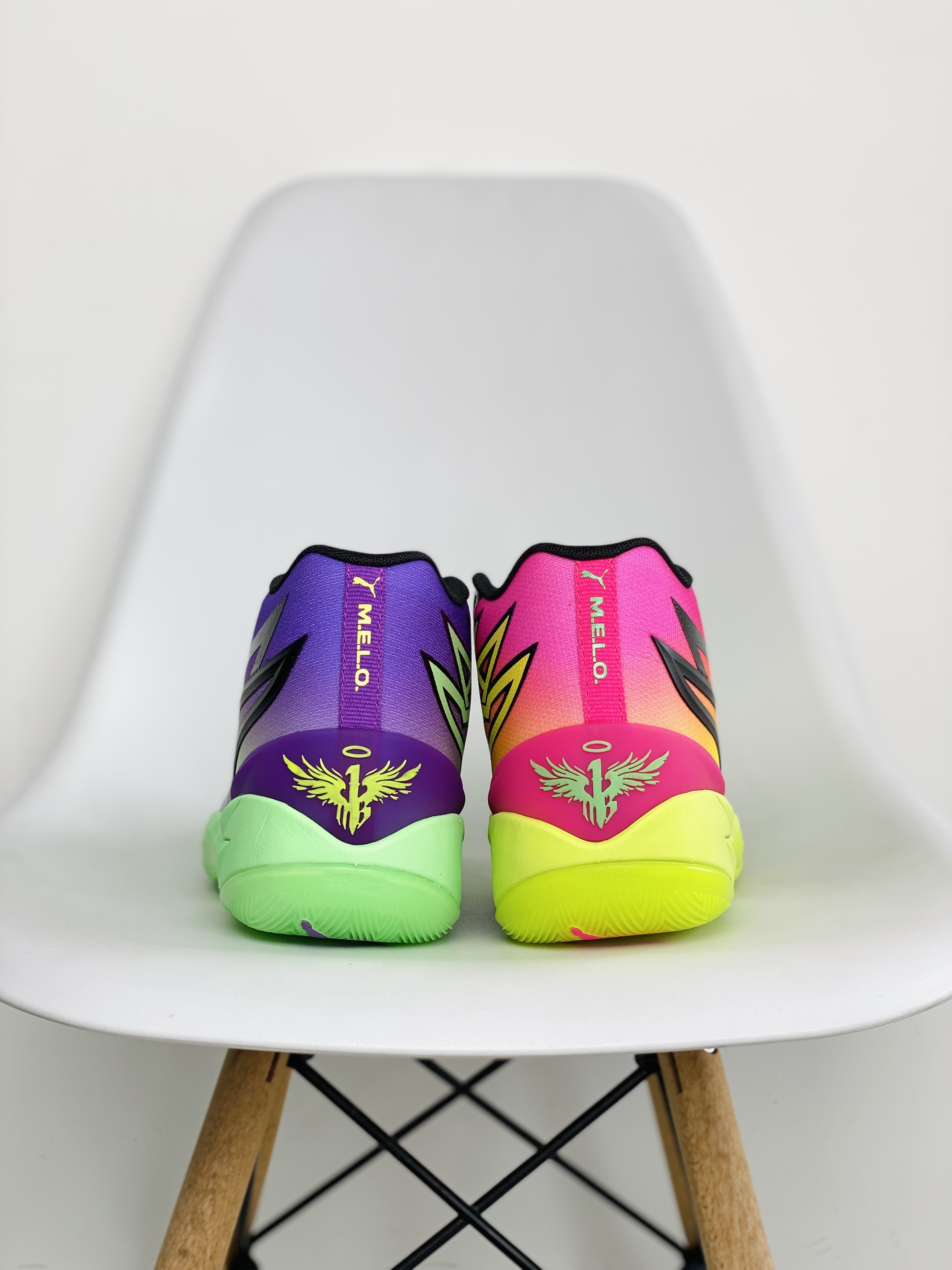 RICK Morty PUMA MB.02 拉梅洛鮑爾二代  高筒 防滑籃球鞋 實戰鞋 綠紅紫 377411-02