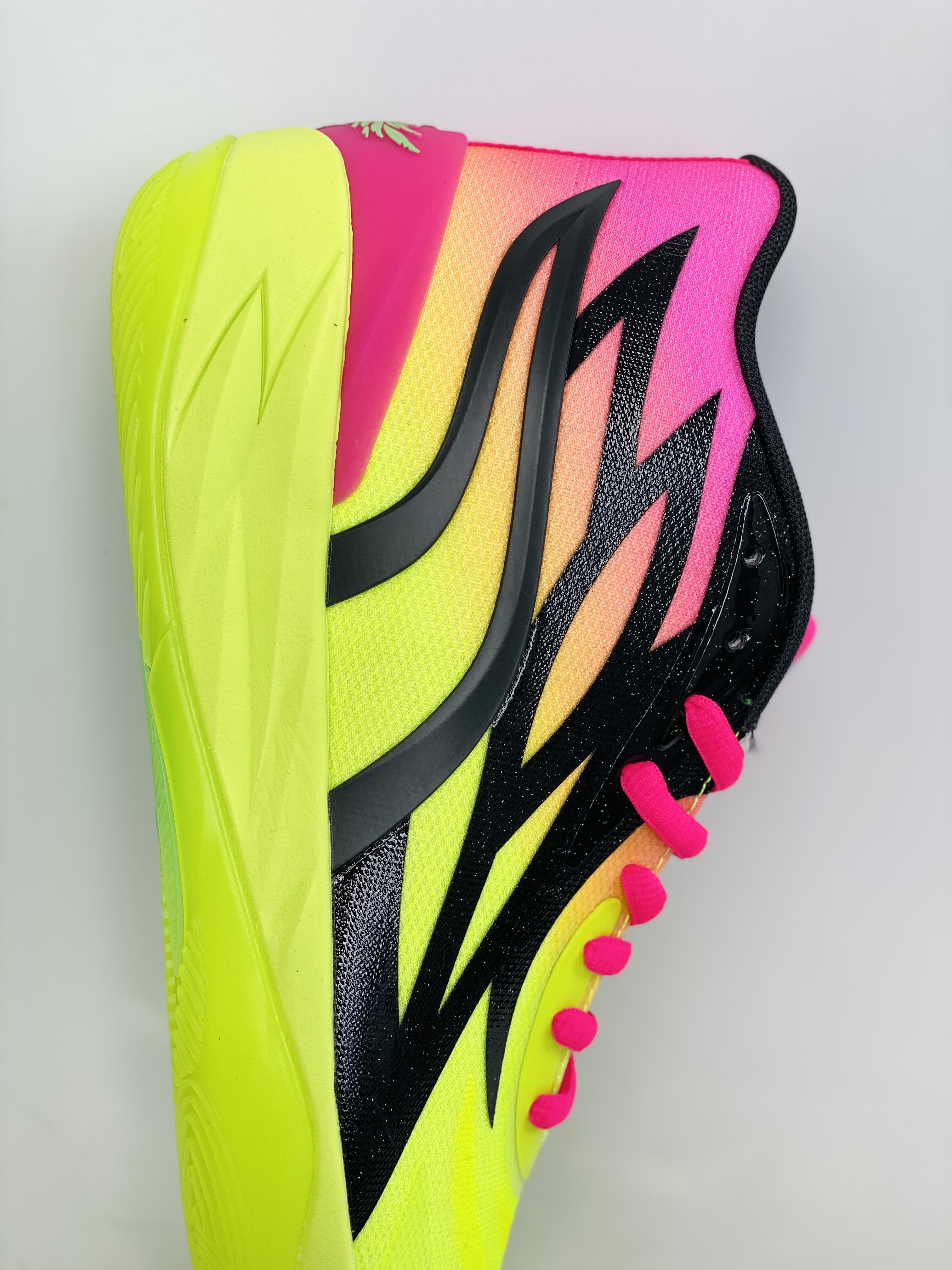 RICK Morty PUMA MB.02 拉梅洛鮑爾二代  高筒 防滑籃球鞋 實戰鞋 綠紅紫 377411-02