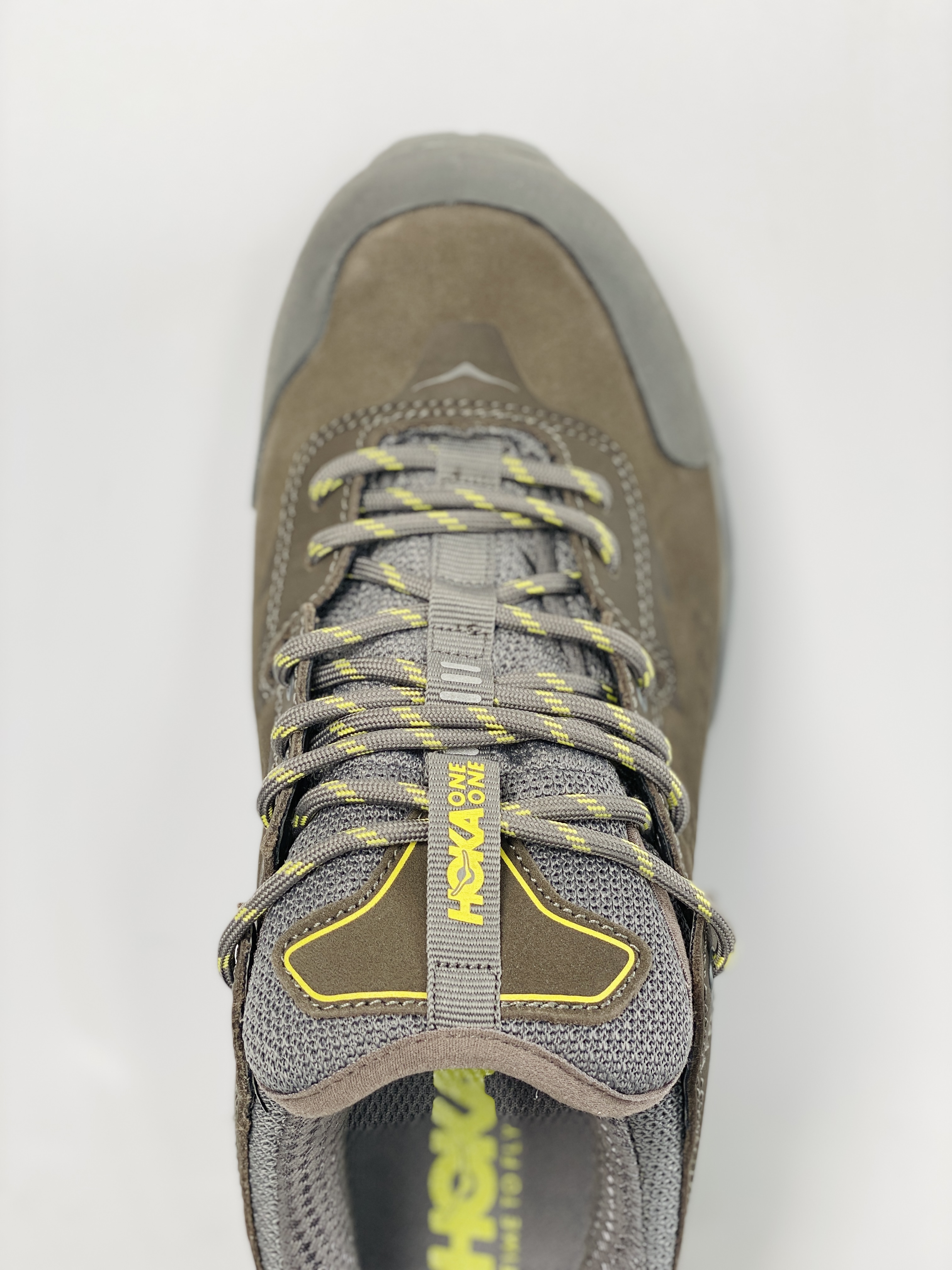 防水版 HOKA ONE ONE Kaha GTX 低筒 戶外 登山 防水 跑步鞋 户外鞋 男鞋 岩灰色 118586-CGGS