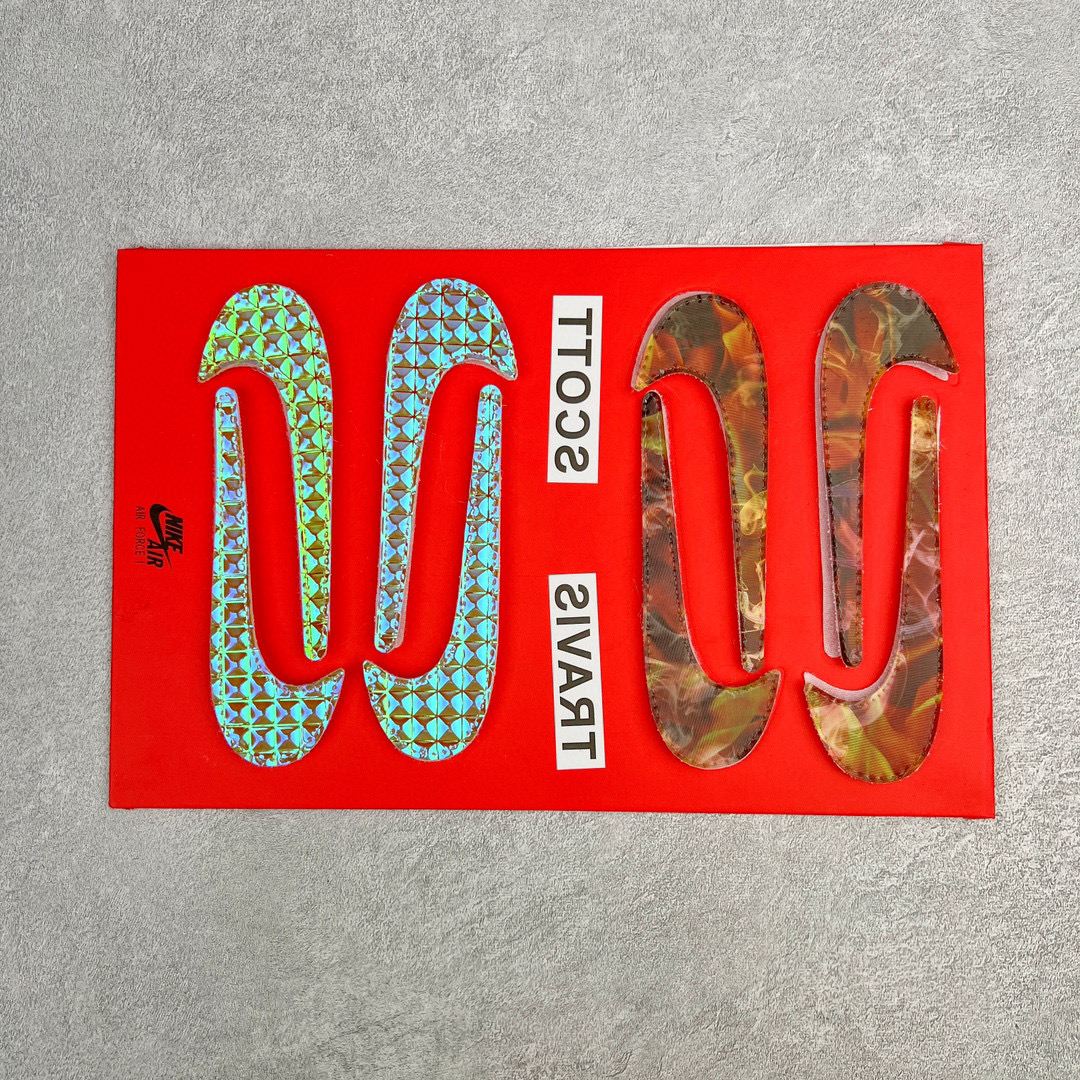 Travis Scott Nike  Force 1 Low Sail 換鉤  低筒 反光 休闲鞋 板鞋 男鞋 女鞋 米白色 AQ4211-101