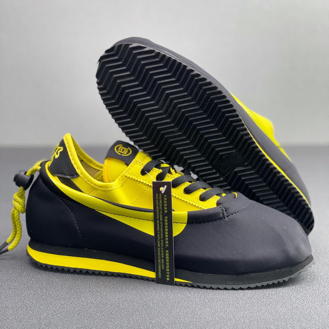  陳冠希 Clot  Clotez Bruce Lee  黄色 可拆卸 低筒 輕便 休閒鞋 復古跑鞋 板鞋 男鞋 女鞋 DZ3239-001