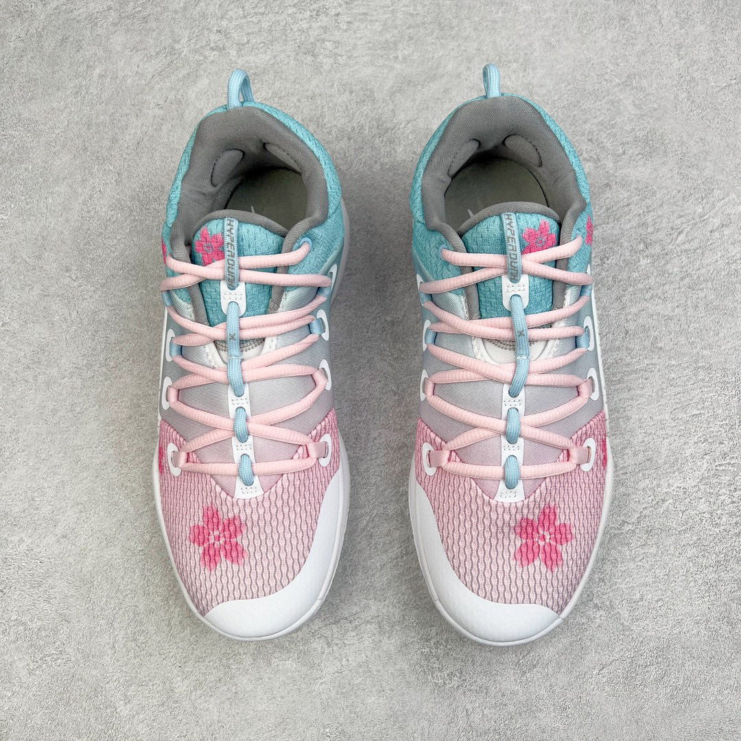 Hyperdunk x Low White Pure Platinum HD2018  渐变樱花 棉花滩  低筒 减震防滑 实战鞋 篮球鞋 男鞋 