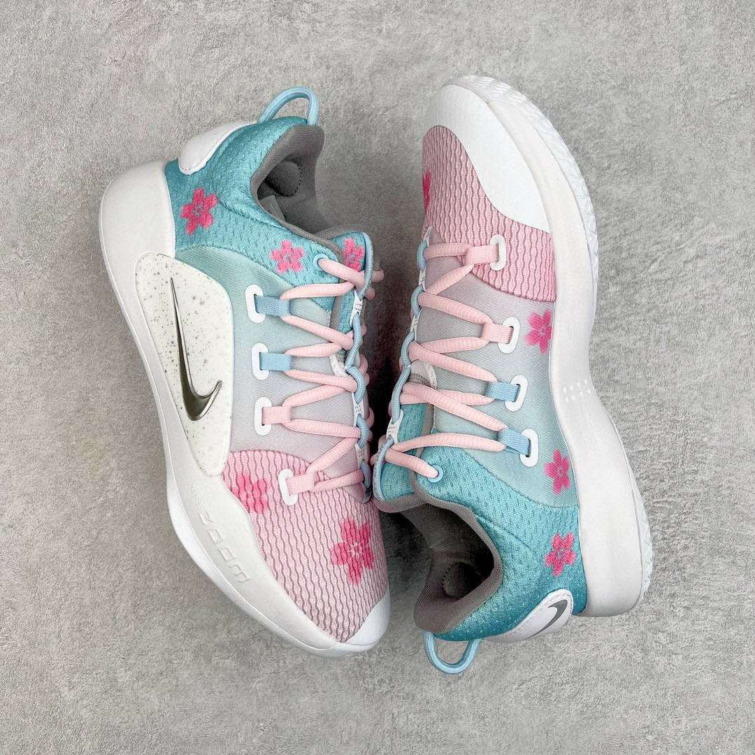 Hyperdunk x Low White Pure Platinum HD2018  渐变樱花 棉花滩  低筒 减震防滑 实战鞋 篮球鞋 男鞋 