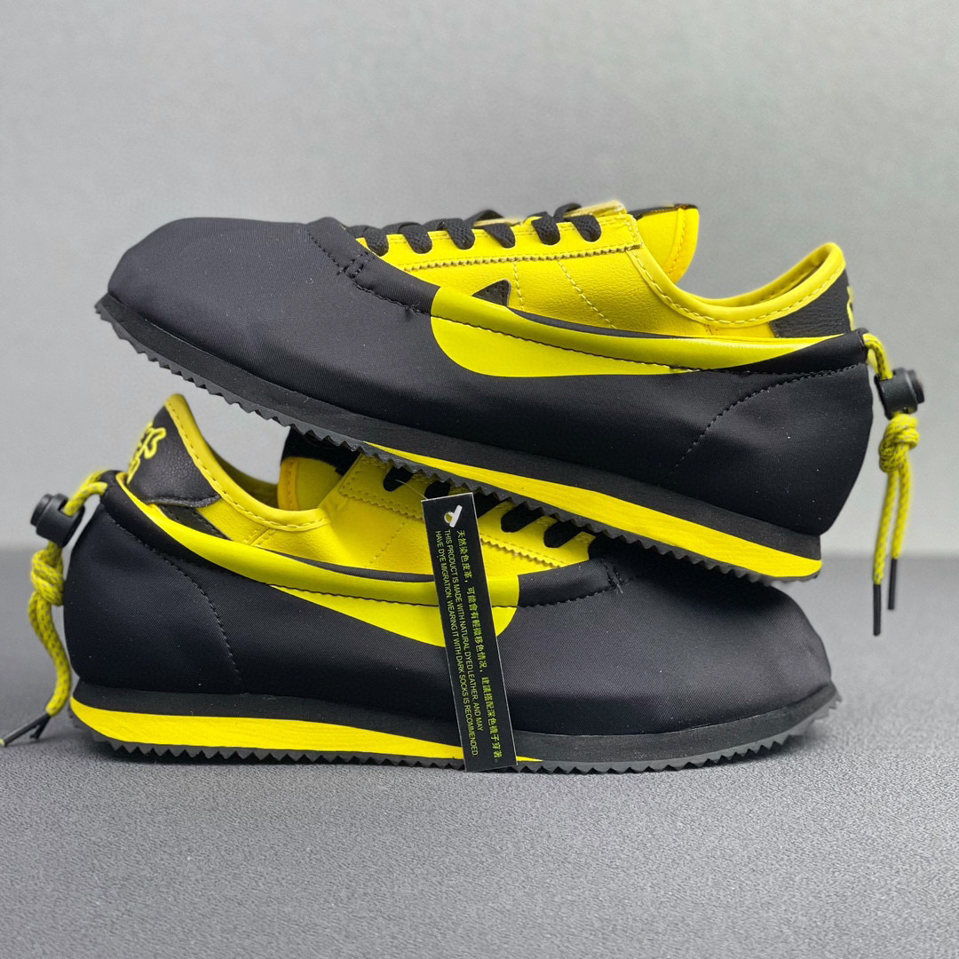  陳冠希 Clot  Clotez Bruce Lee  黄色 可拆卸 低筒 輕便 休閒鞋 復古跑鞋 板鞋 男鞋 女鞋 DZ3239-001