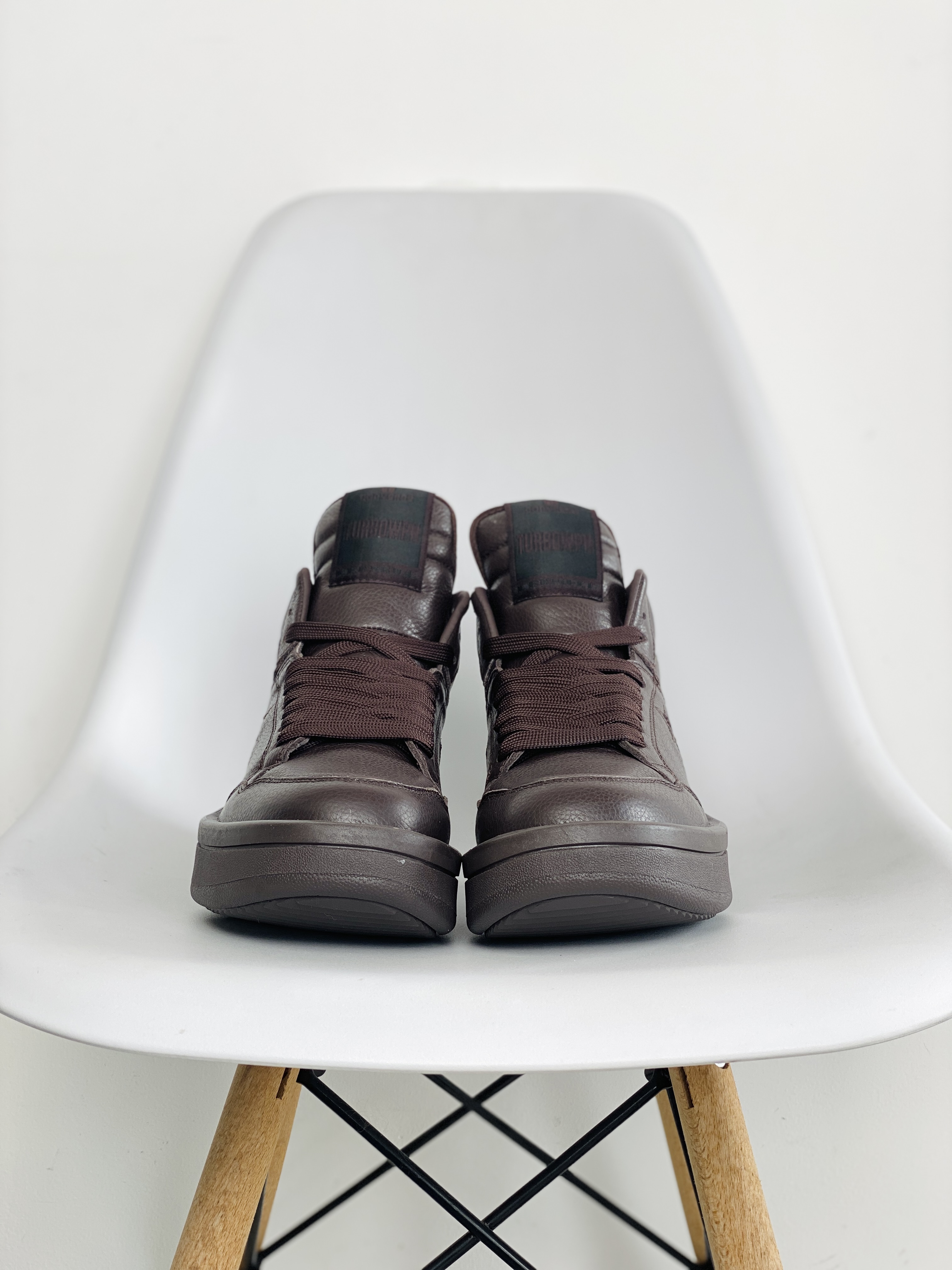  Rick Owens DRKSHDW Converse   联名款 巧克力色 高筒 靴子 板鞋 休闲鞋 男鞋 女鞋  