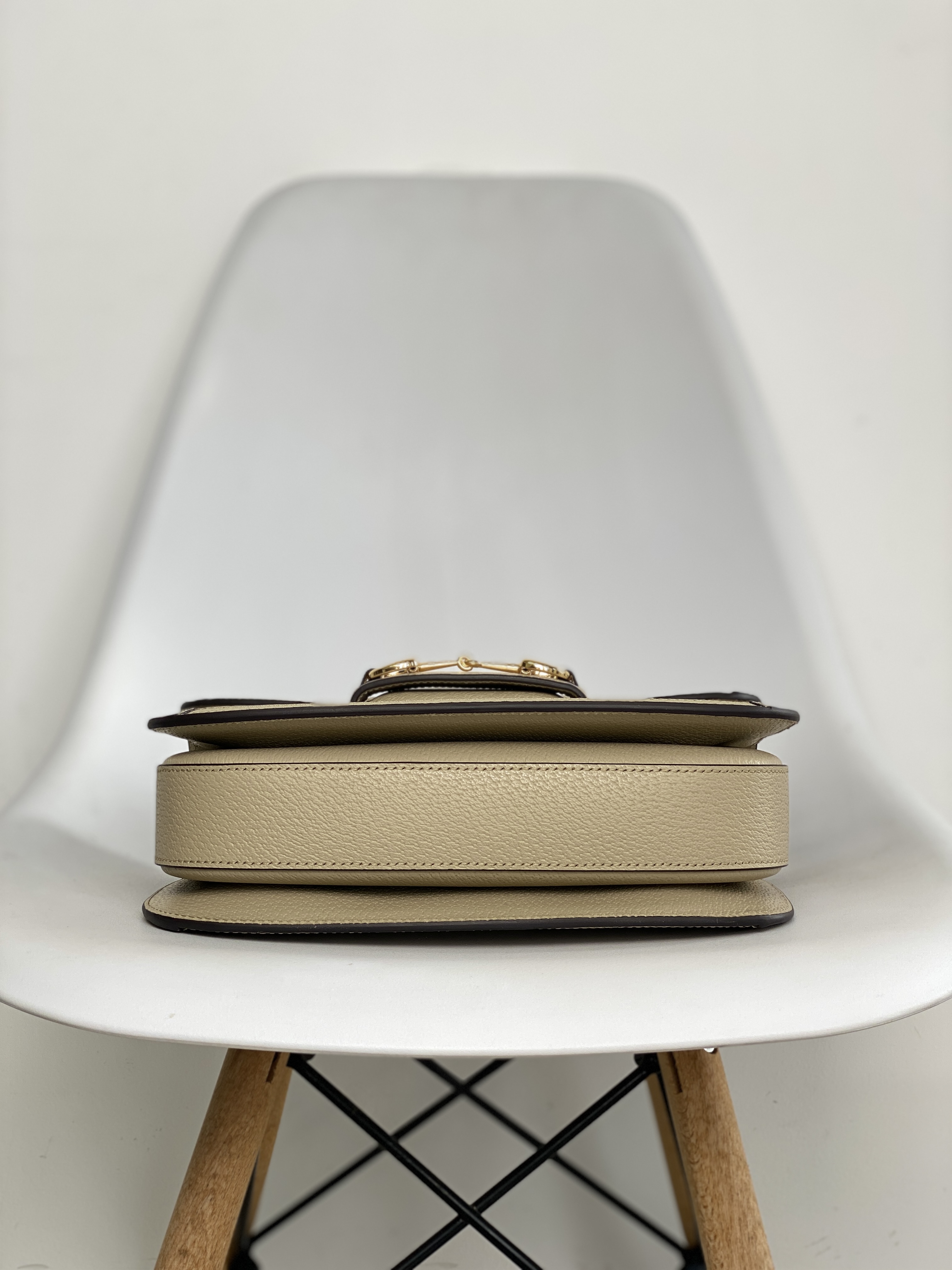 原厂皮 GUCCI 古驰 1955 Horsebit 马衔扣 复古金扣 老花Logo 帆布拼皮 斜挎包 单肩包 手提包 男女同款 602204-UULBG-9683