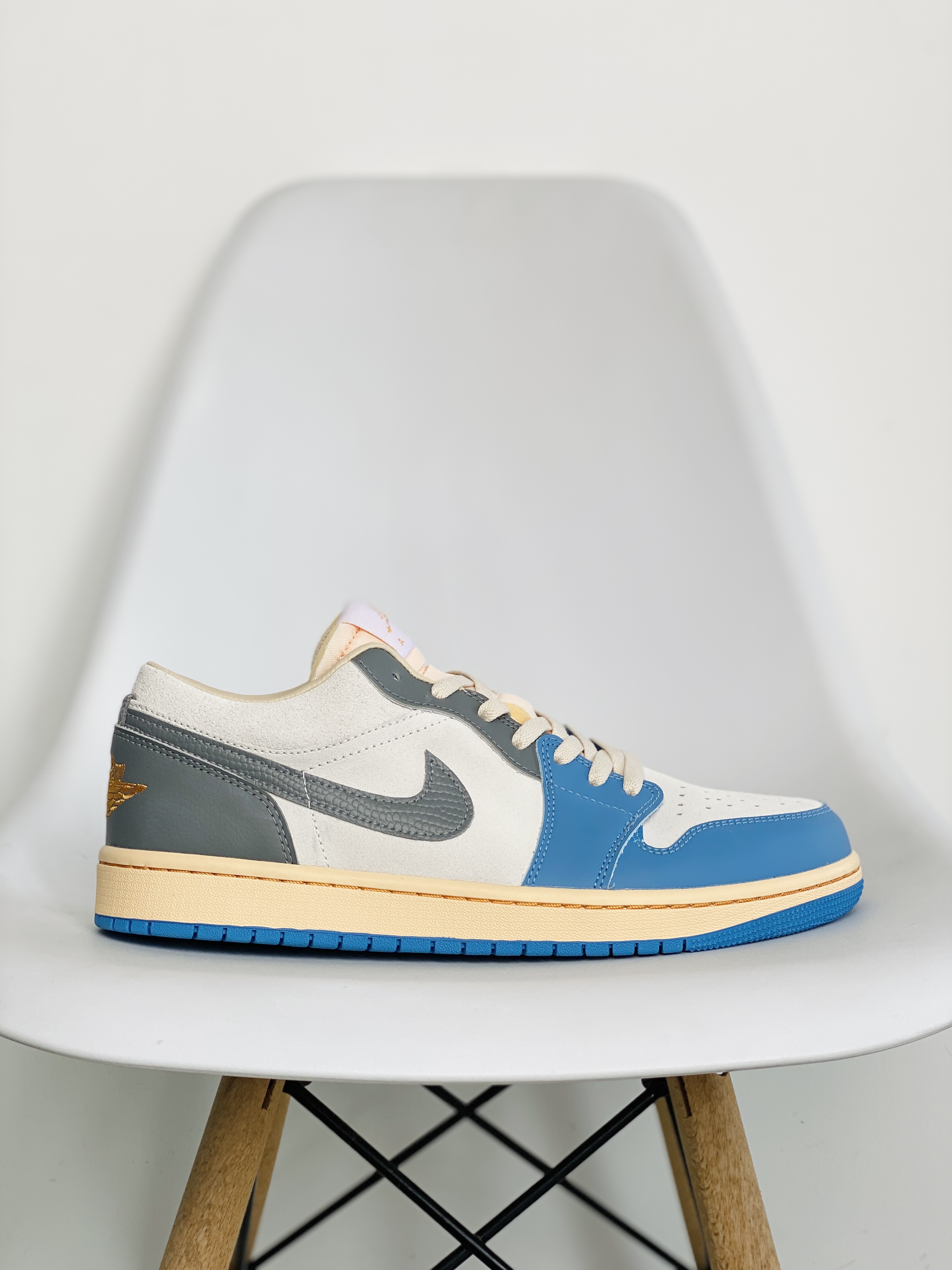 Air Jordan 1 Tokyo Vintage AJ1 灰藍 低筒 板鞋 休闲鞋 男鞋  DZ5376-469