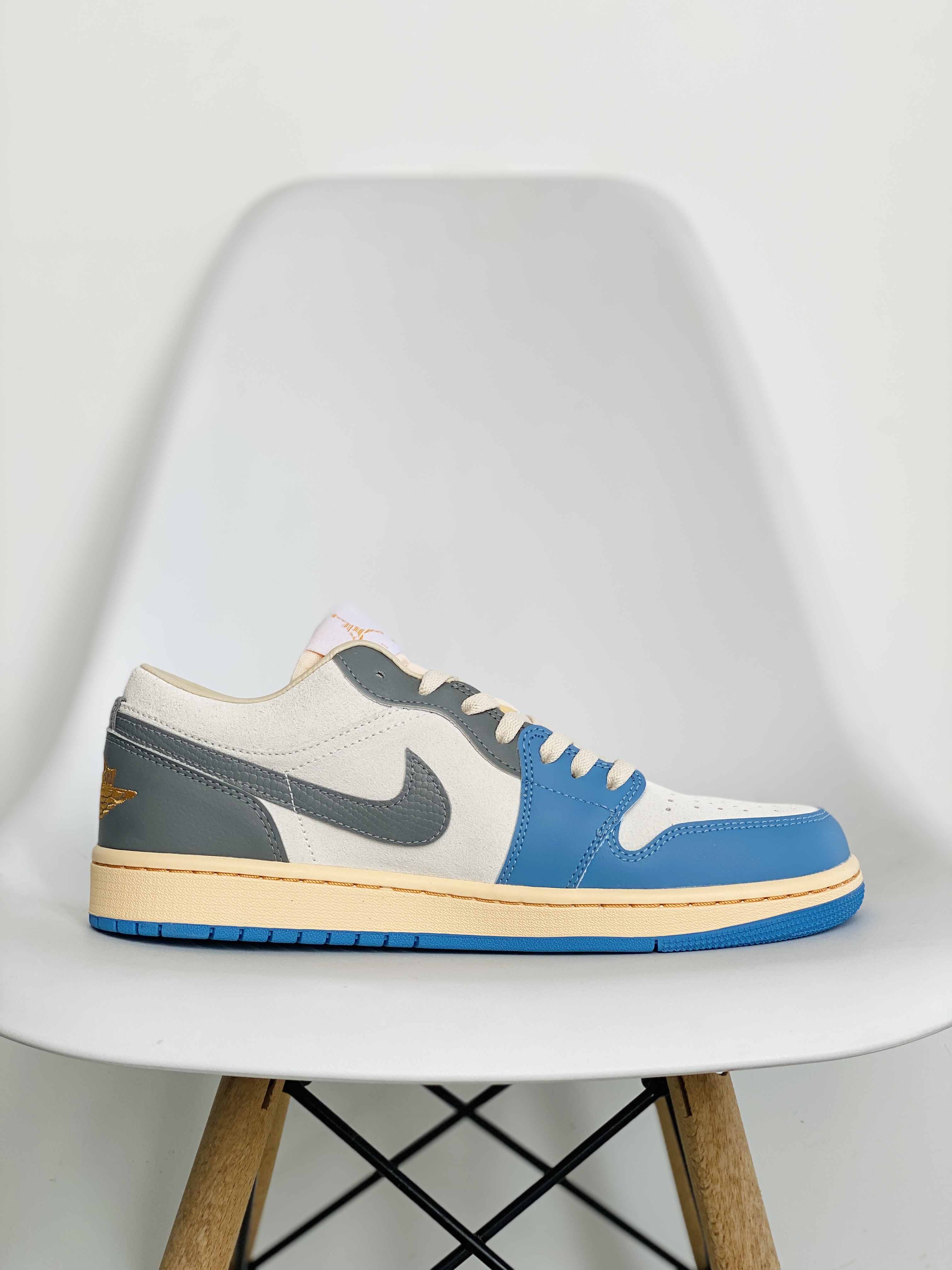 Air Jordan 1 Tokyo Vintage AJ1 灰藍 低筒 板鞋 休闲鞋 男鞋  DZ5376-469