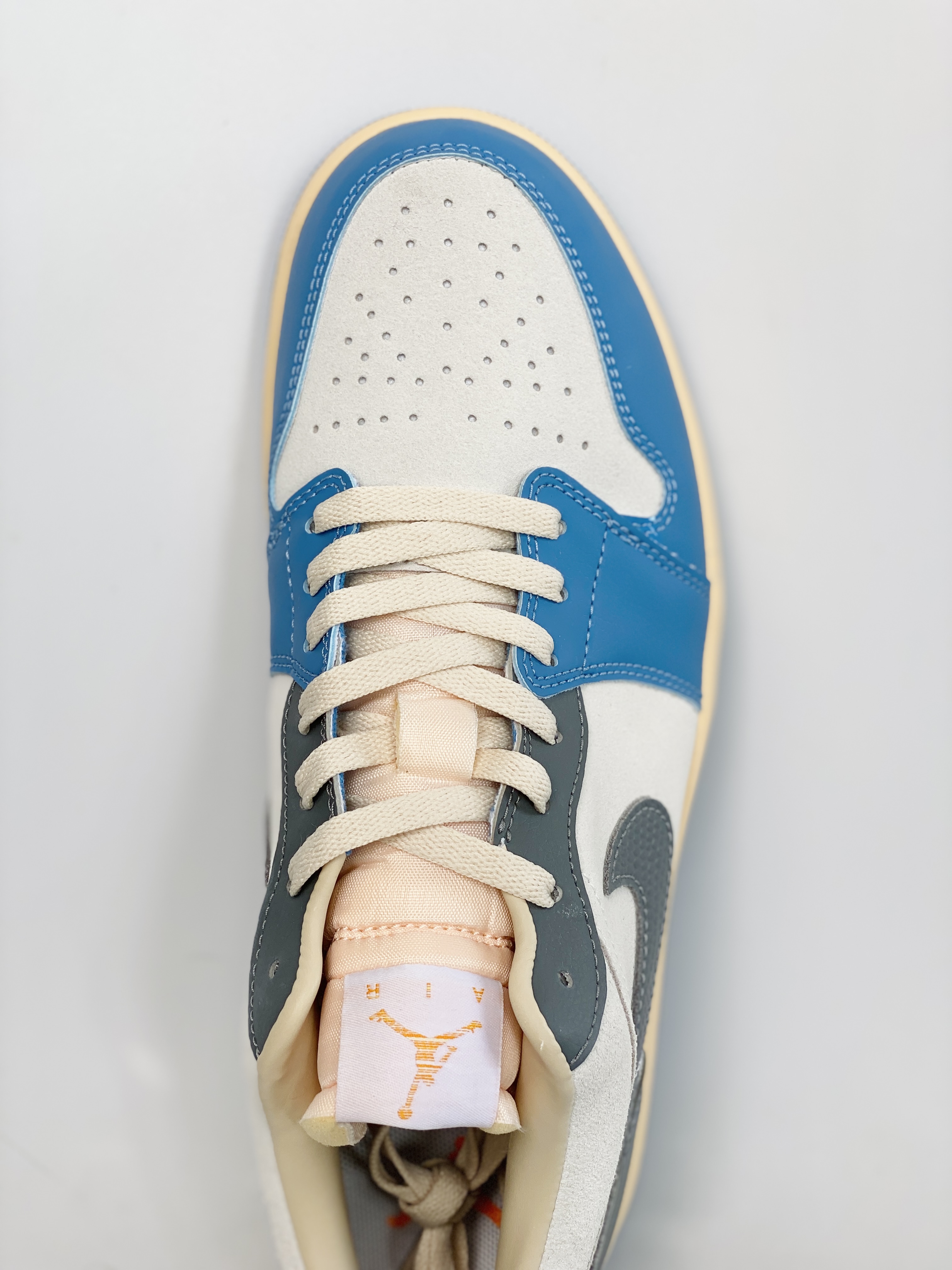 Air Jordan 1 Tokyo Vintage AJ1 灰藍 低筒 板鞋 休闲鞋 男鞋  DZ5376-469