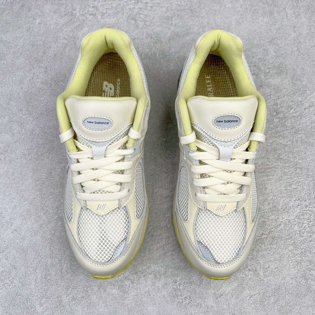 新版 联名 AURALEE New Balance 2002R  白黄 低筒 跑步鞋 运动鞋 休闲鞋 男鞋 女鞋 M2002RA1
