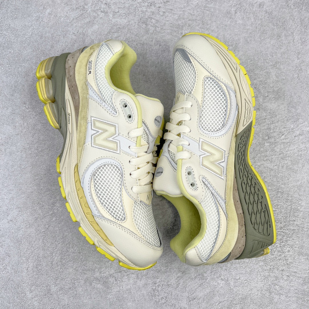 新版 联名 AURALEE New Balance 2002R  白黄 低筒 跑步鞋 运动鞋 休闲鞋 男鞋 女鞋 M2002RA1