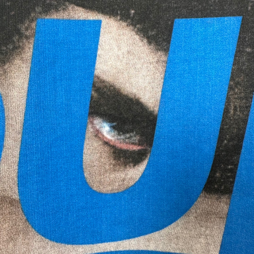  Supreme SS23 Week6  人物LOGO  短袖 圆领 印花T 恤 夏款 男女同款 黑色 SUP-SS23-123