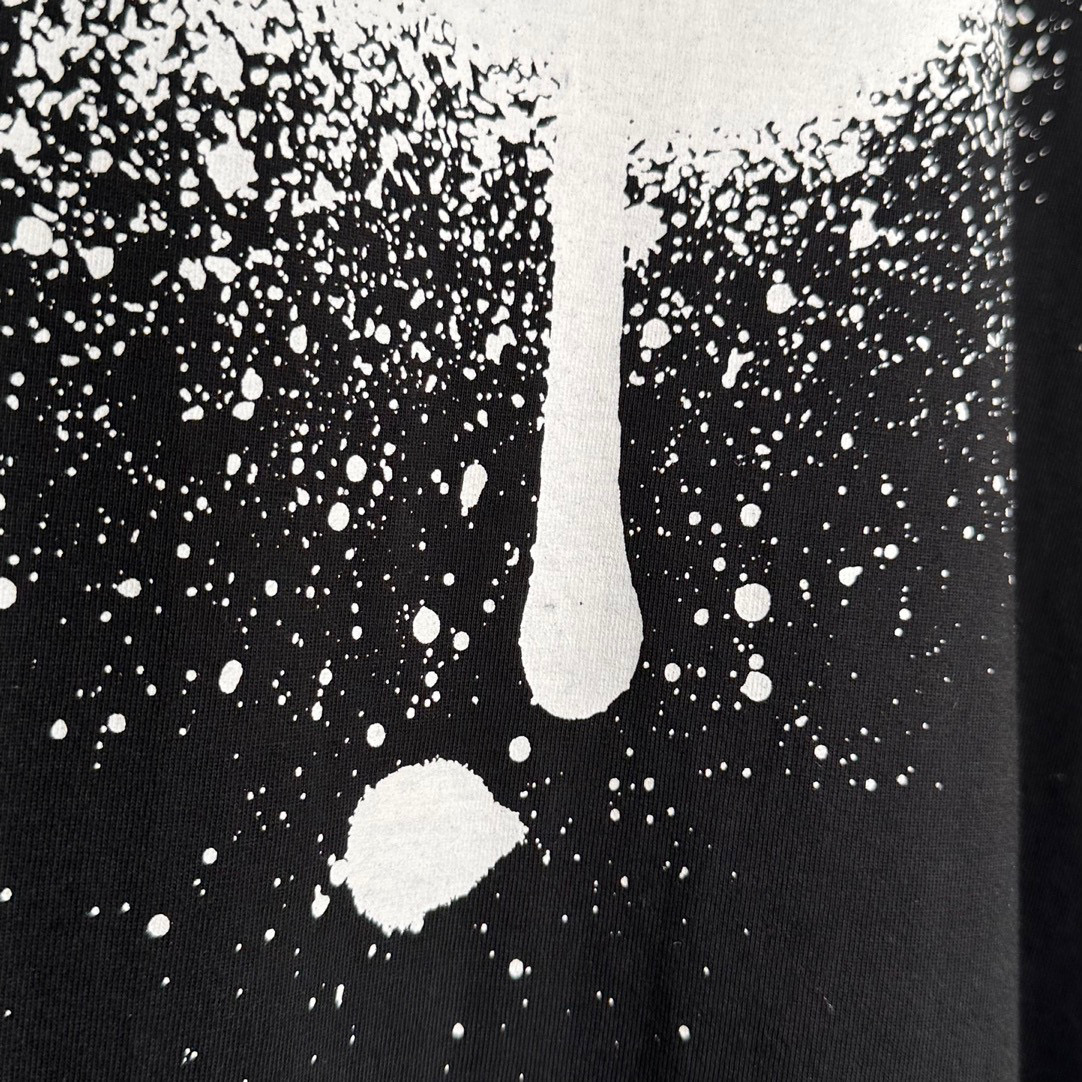 Supreme SS23 Week6  TAG TEE  标语印花 短袖 圆领 印花T 恤 夏款 男女同款 黑色 SUP-SS23-125