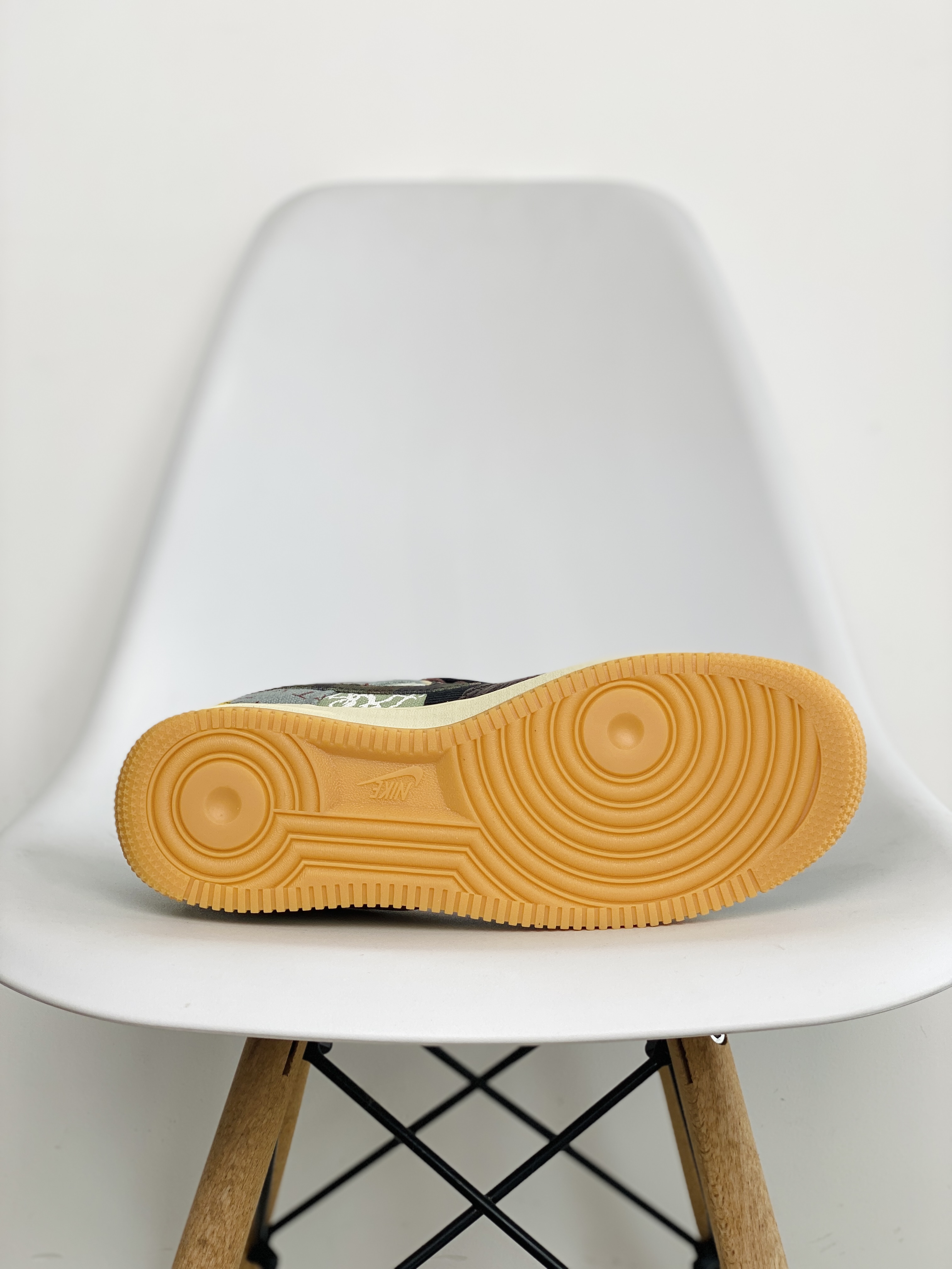  Travis Scott x Air Force 1 Cactus Jack TS 鬼脸 联名 拼接 空军一号 低筒 休闲鞋 板鞋 男鞋 女鞋 CN2405-900