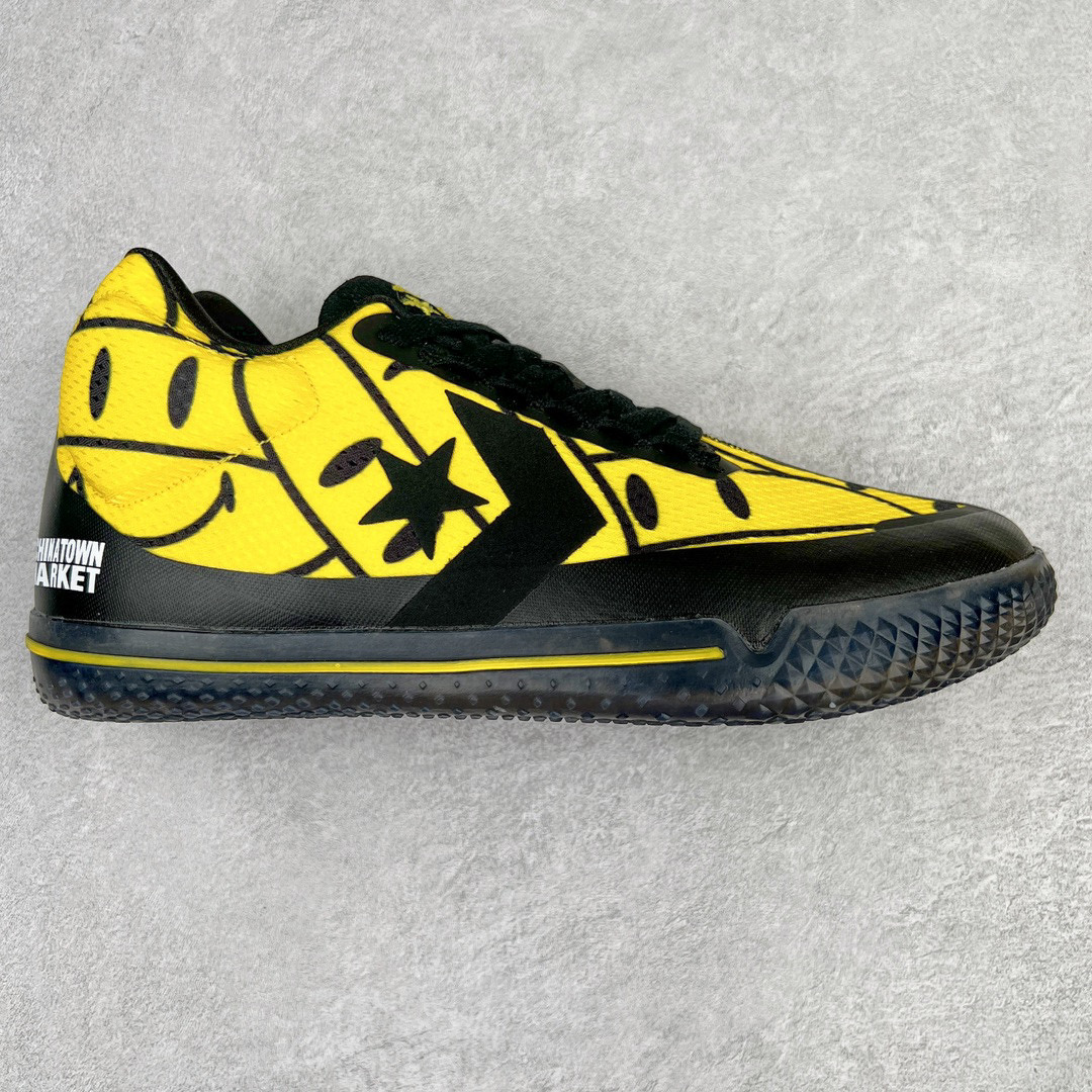 Converse All Star Pro Bb 黑黄 笑脸 低筒 篮球鞋 实战鞋 波鞋 球鞋 男鞋 