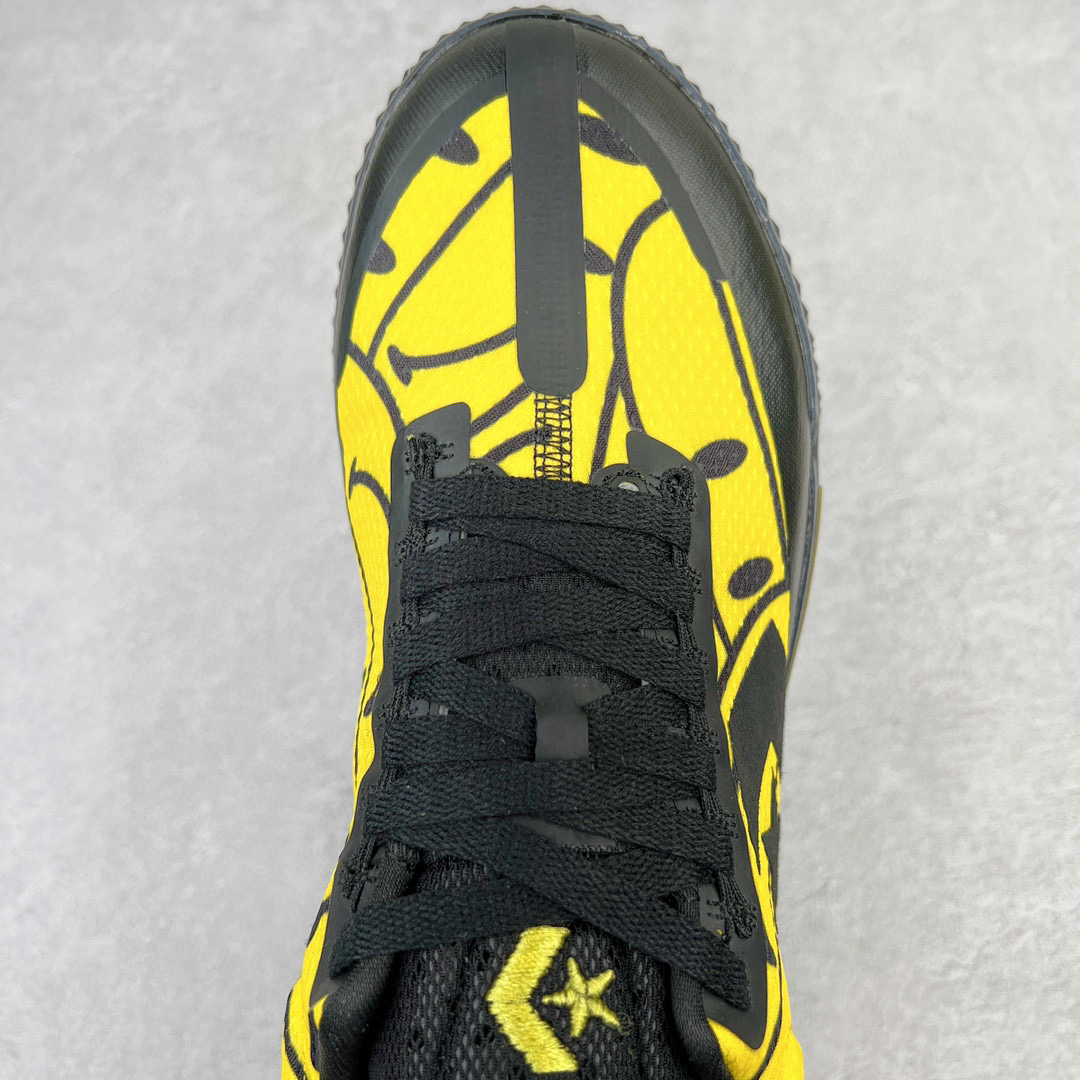 Converse All Star Pro Bb 黑黄 笑脸 低筒 篮球鞋 实战鞋 波鞋 球鞋 男鞋 