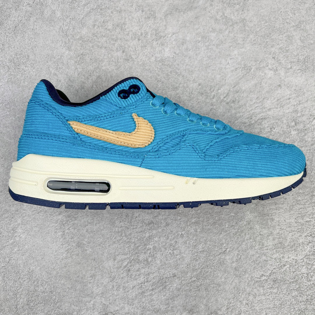  Air Max 1 PRM BALTIC bLUR 低筒 减震运动鞋 耐磨透气 休闲鞋 板鞋 男鞋 女鞋 蓝色 FB8915-400