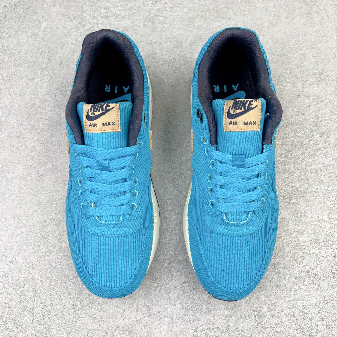  Air Max 1 PRM BALTIC bLUR 低筒 减震运动鞋 耐磨透气 休闲鞋 板鞋 男鞋 女鞋 蓝色 FB8915-400