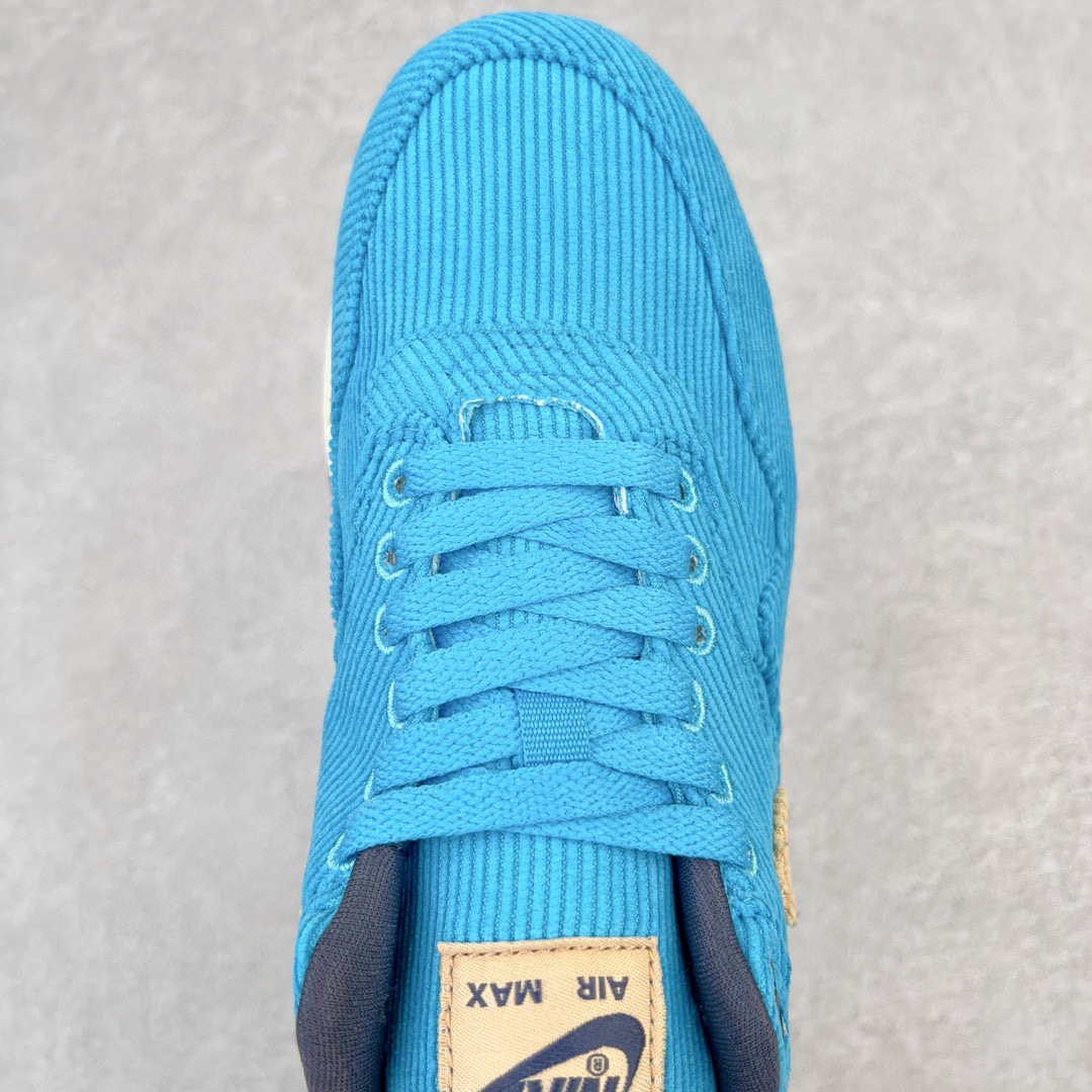  Air Max 1 PRM BALTIC bLUR 低筒 减震运动鞋 耐磨透气 休闲鞋 板鞋 男鞋 女鞋 蓝色 FB8915-400