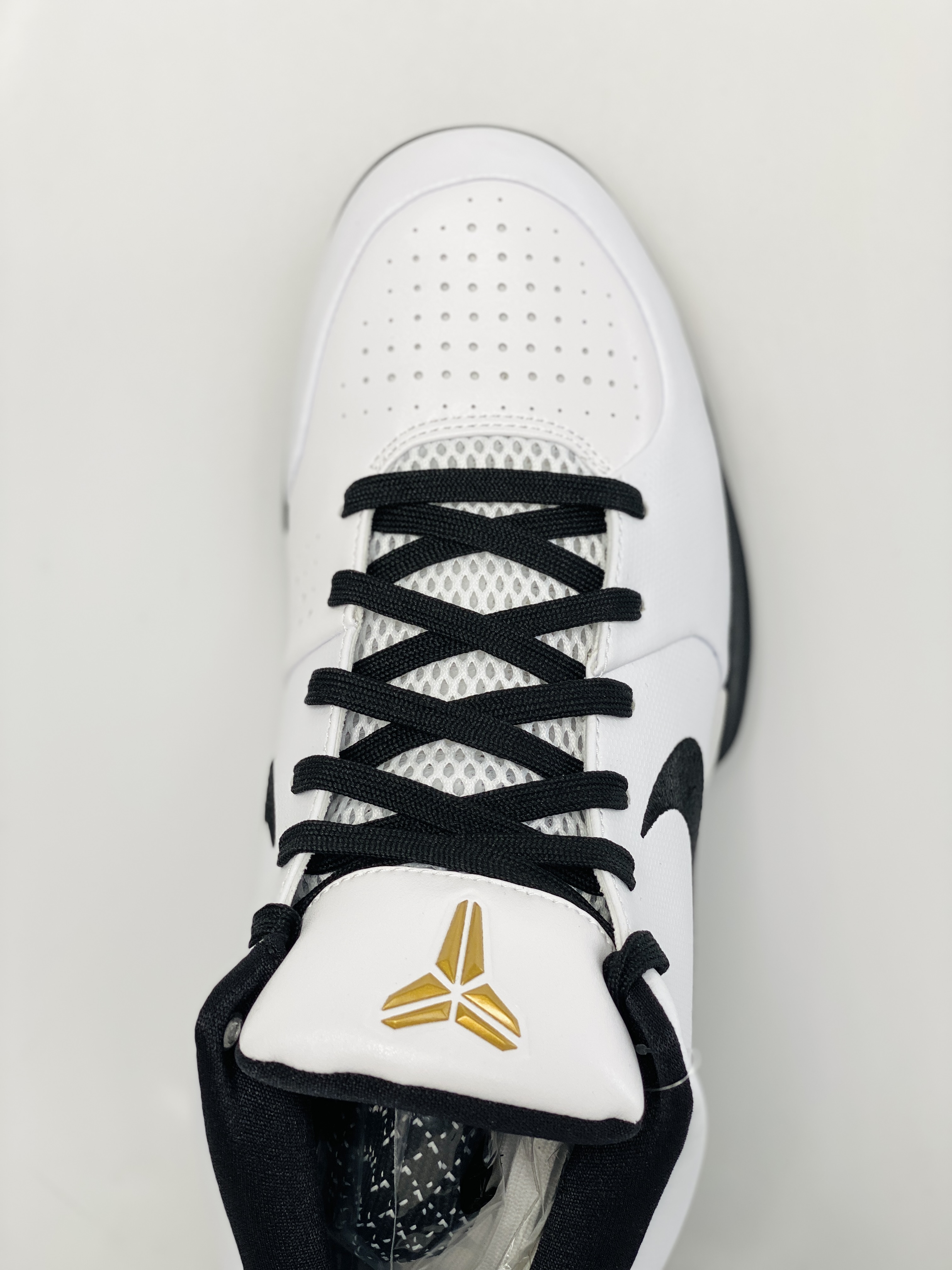 S2外贸 Kobe 4 Protro "Mambacita" Gigi Bryant 紀念款  前掌LUNAR泡棉 后掌气垫 黑白 低筒 科比 4 籃球鞋 实战鞋 球鞋 男鞋  黑白FJ9363-100