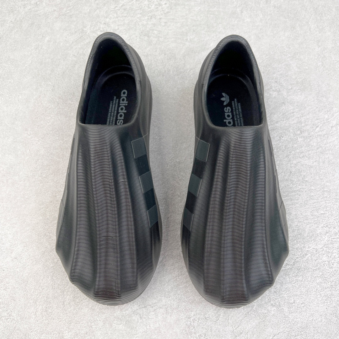Adidas AdiFOM Superstar 防滑耐磨轻便 休闲鞋 拖鞋 室外 低筒 男女同款 黑色 GZ2619 