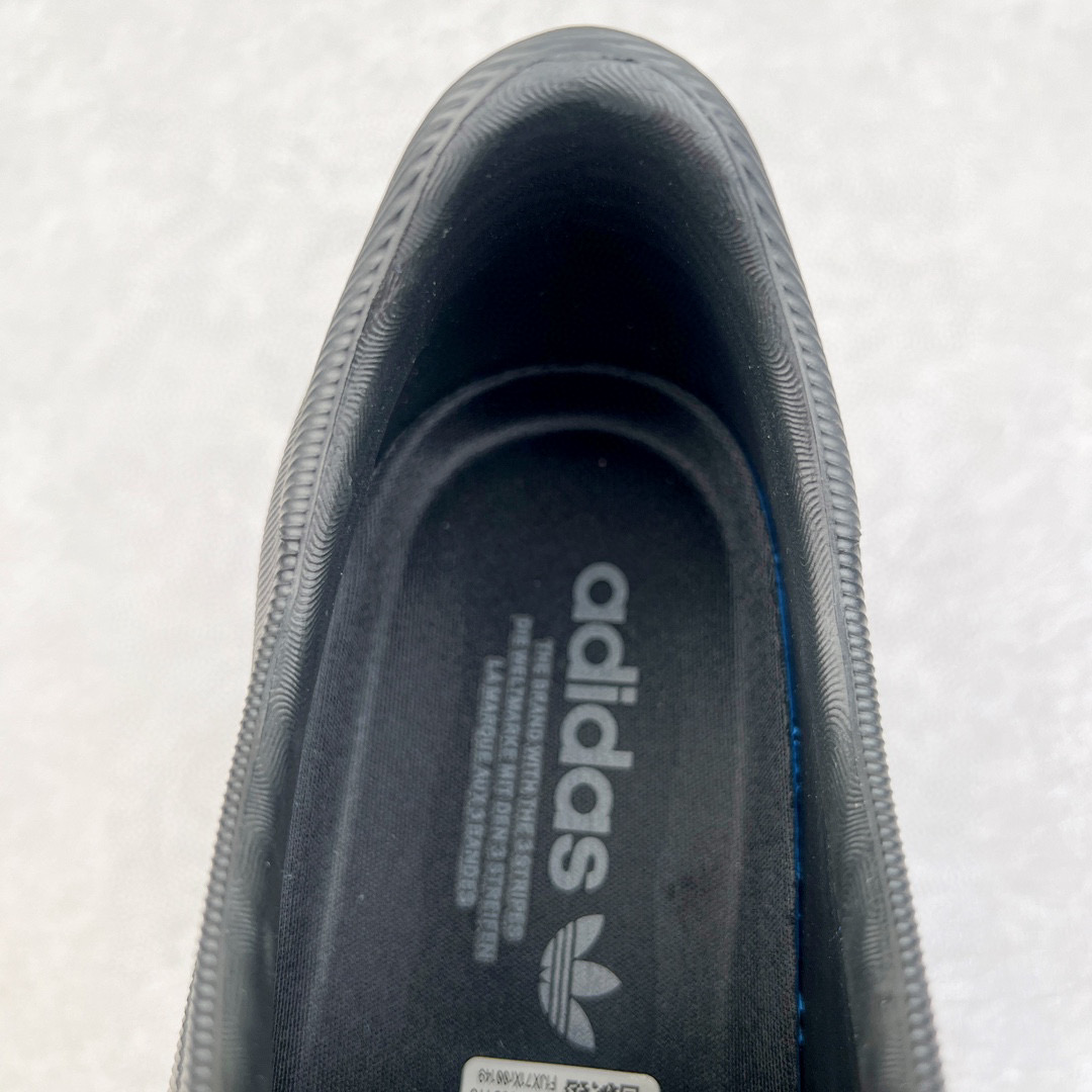 Adidas AdiFOM Superstar 防滑耐磨轻便 休闲鞋 拖鞋 室外 低筒 男女同款 黑色 GZ2619 