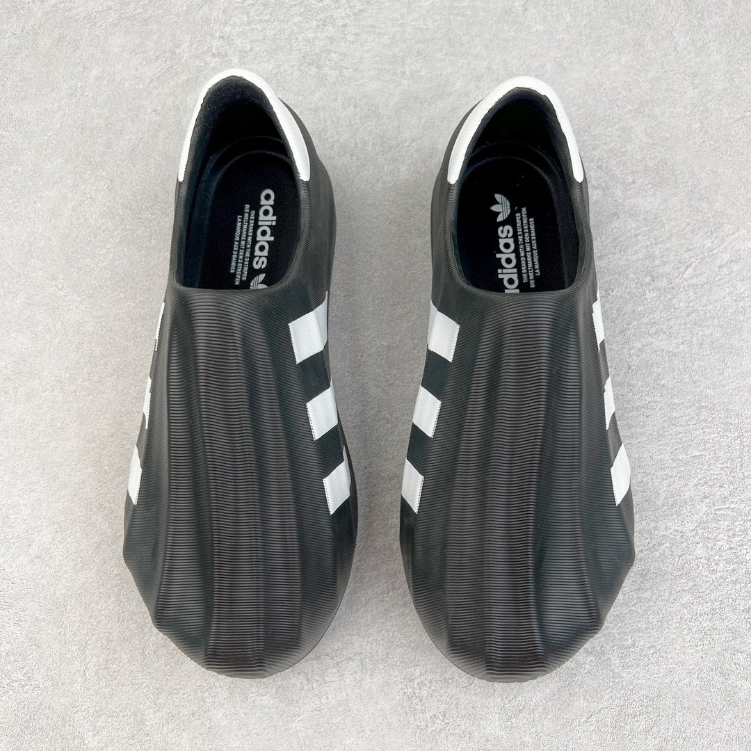 Adidas AdiFOM Superstar 防滑耐磨轻便 休闲鞋 拖鞋 室外 低筒 男女同款 黑白 HQ8752