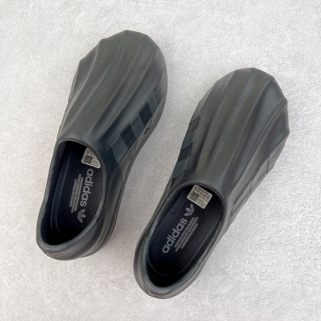 Adidas AdiFOM Superstar 防滑耐磨轻便 休闲鞋 拖鞋 室外 低筒 男女同款 黑色 GZ2619 