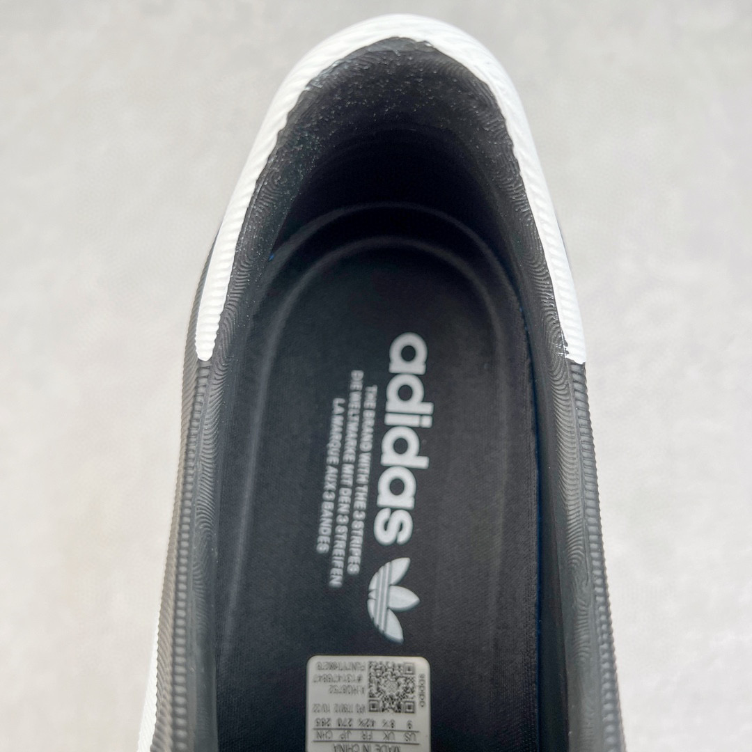 Adidas AdiFOM Superstar 防滑耐磨轻便 休闲鞋 拖鞋 室外 低筒 男女同款 黑白 HQ8752