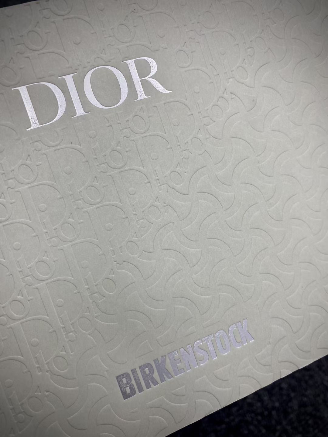 Birkenstock Dior迪奥 Tokio 勃肯 小牛皮 圆头 时尚凉拖 黑色 3SA116ZSD_H900