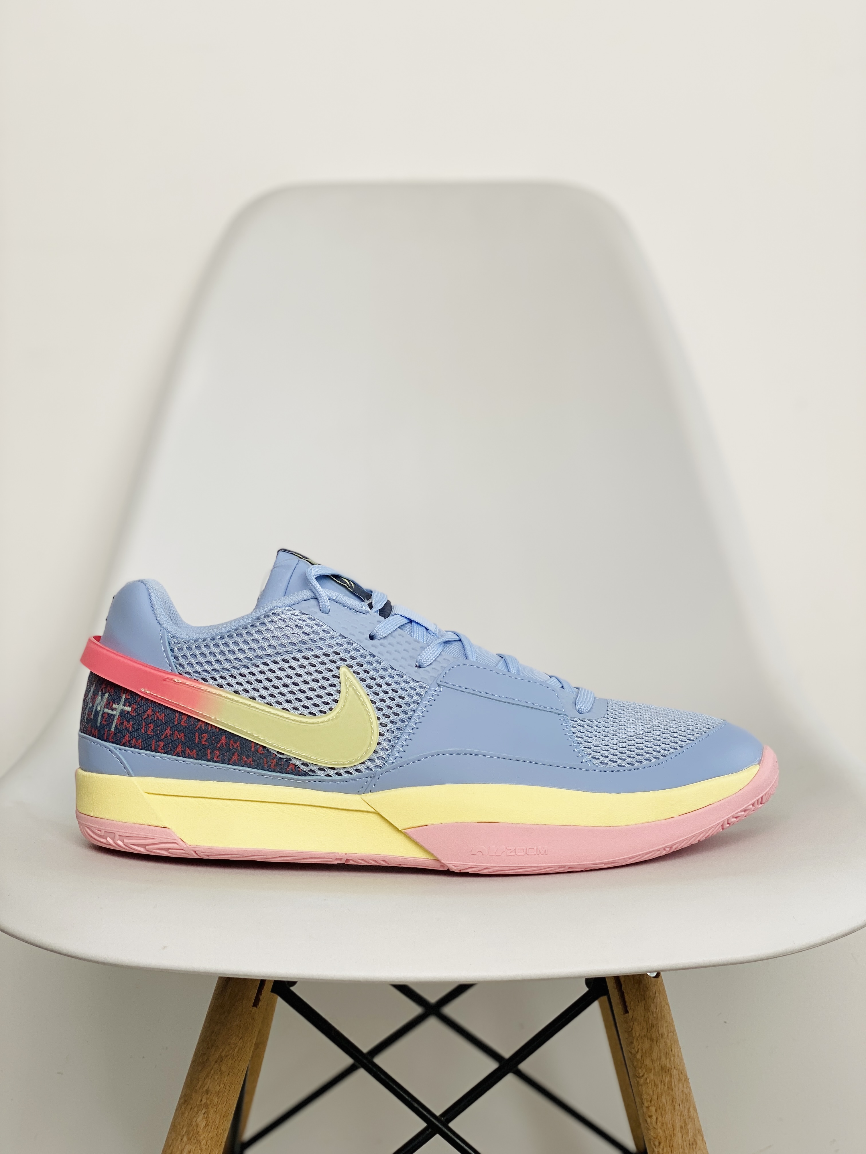 莫兰特 1代  Nike Zoom JA 1 EP Day One 低筒 耐磨透氣 實戰籃球鞋 波鞋 球鞋 男鞋 蓝色  DR8786-400