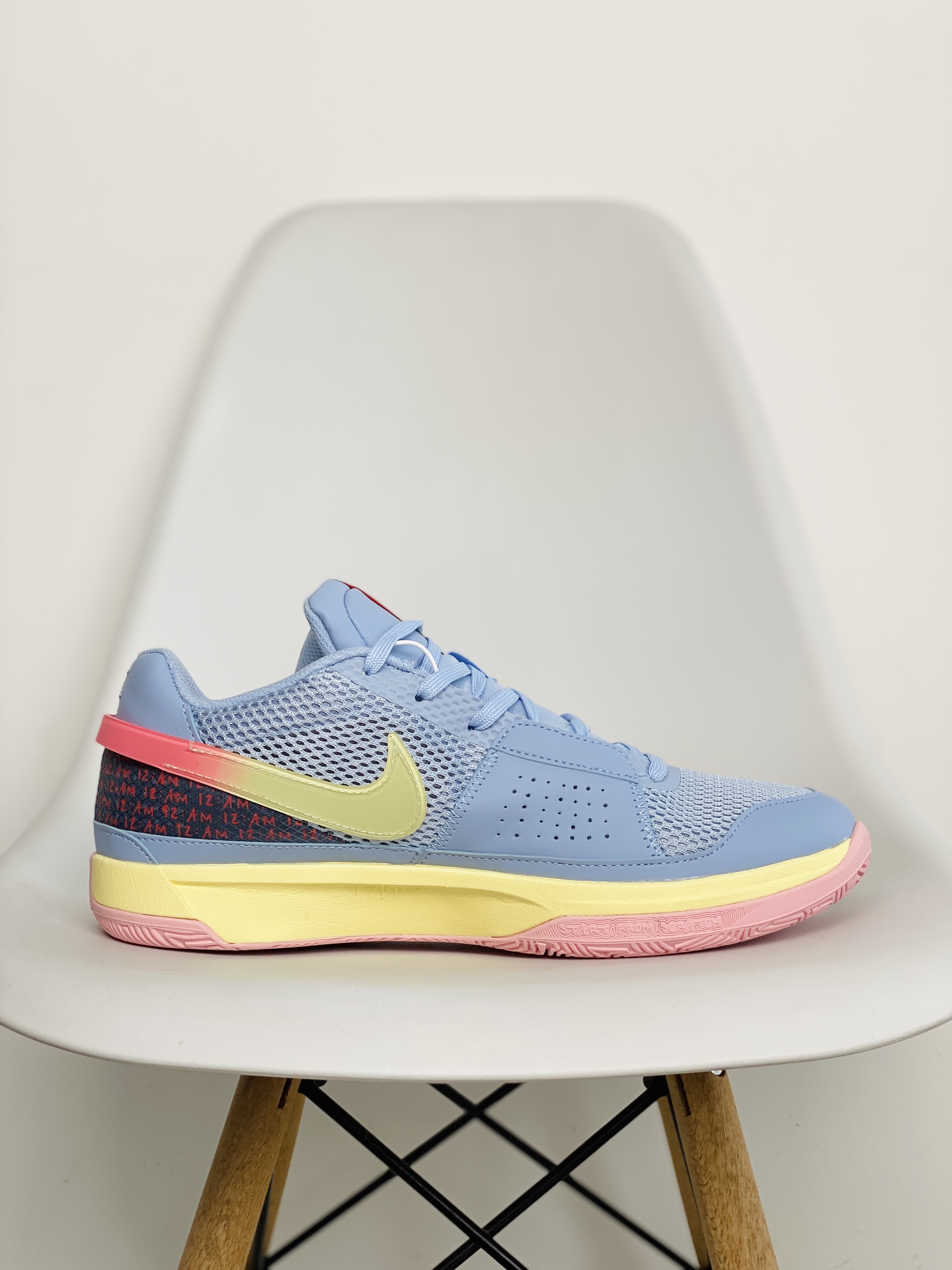 莫兰特 1代  Nike Zoom JA 1 EP Day One 低筒 耐磨透氣 實戰籃球鞋 波鞋 球鞋 男鞋 蓝色  DR8786-400