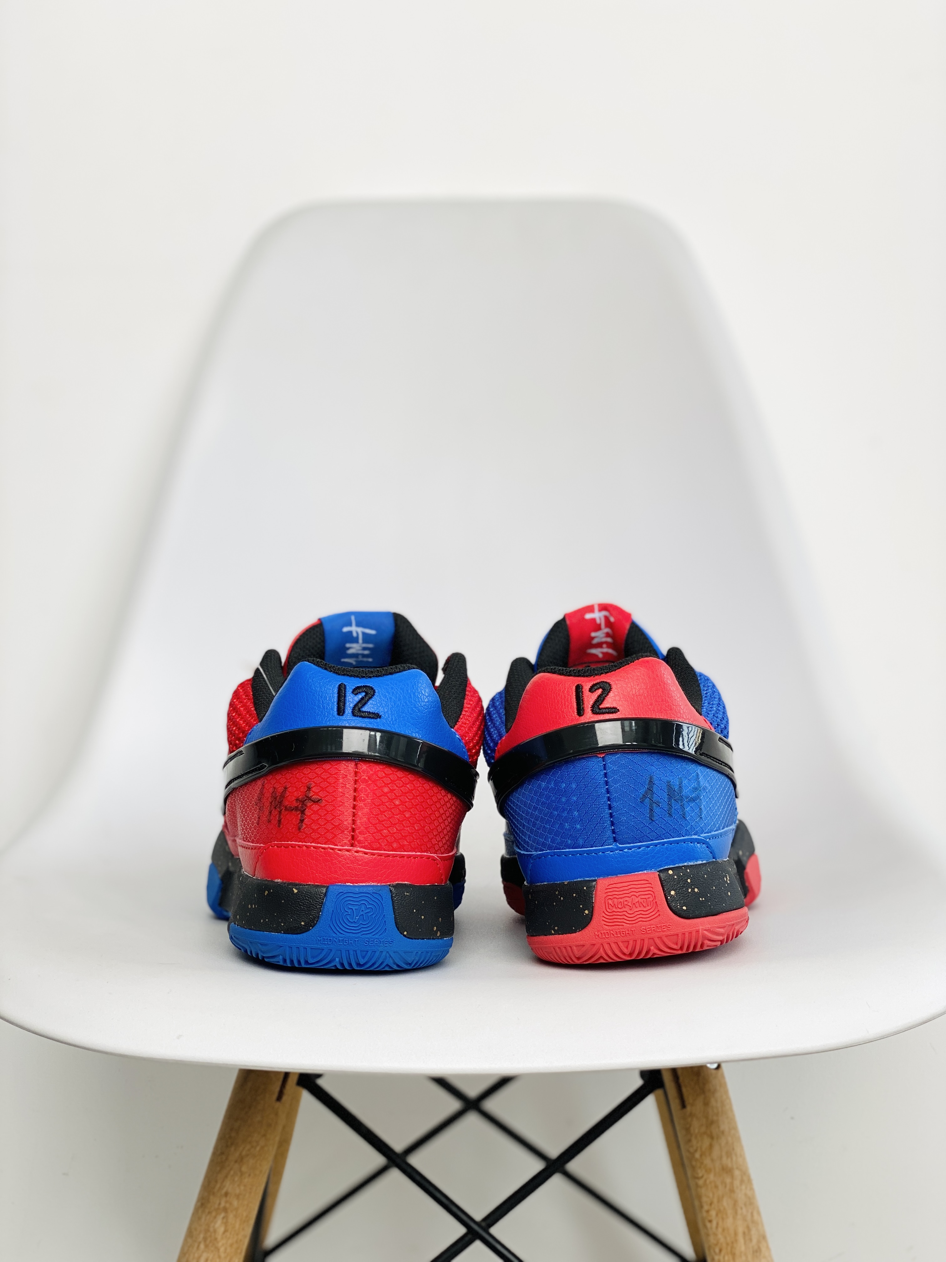 莫兰特 1代  Nike Zoom JA 1 EP Day One 低筒 耐磨透氣 實戰籃球鞋 波鞋 球鞋 男鞋 紅藍鴛鴦  