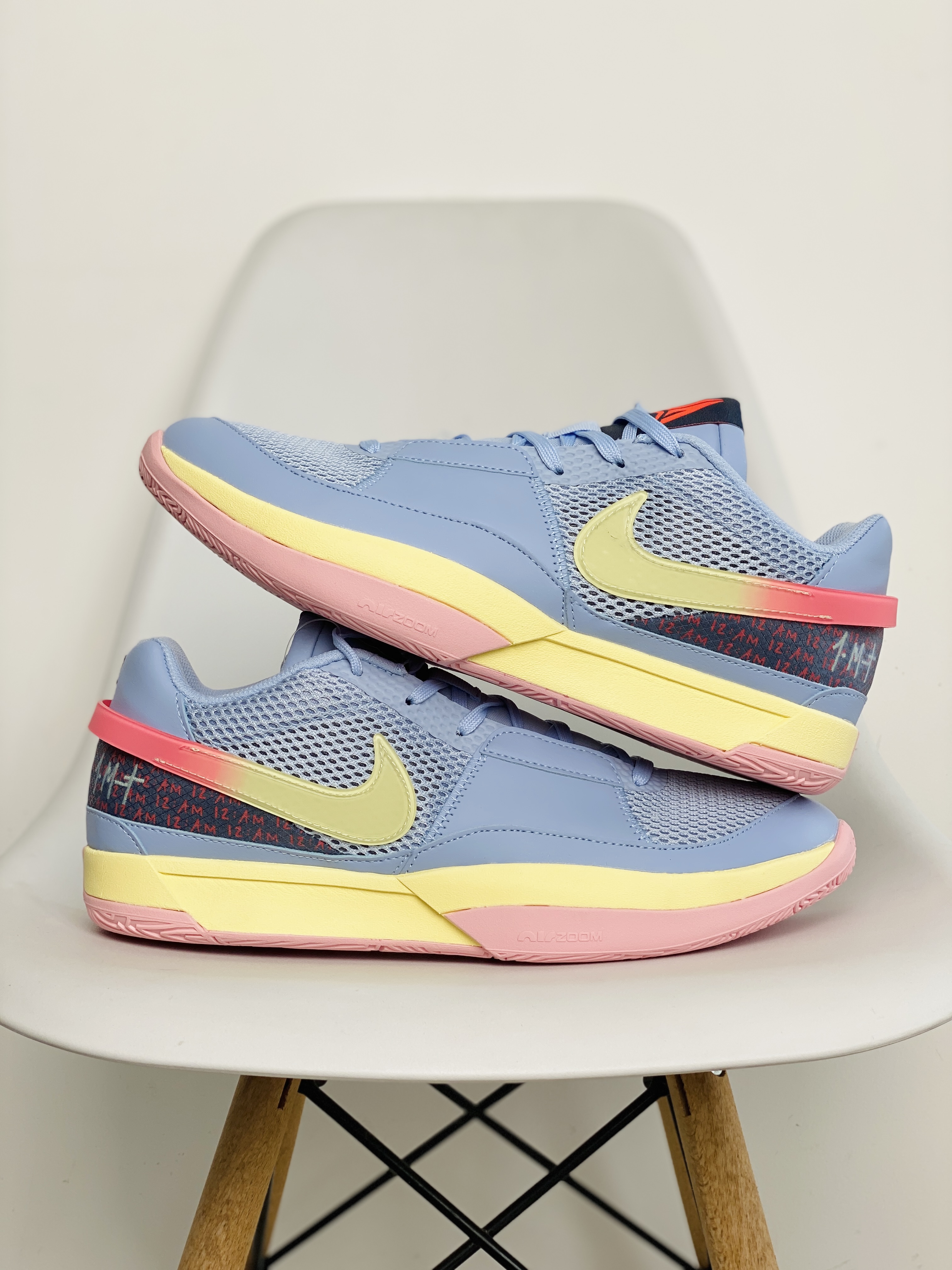 莫兰特 1代  Nike Zoom JA 1 EP Day One 低筒 耐磨透氣 實戰籃球鞋 波鞋 球鞋 男鞋 蓝色  DR8786-400