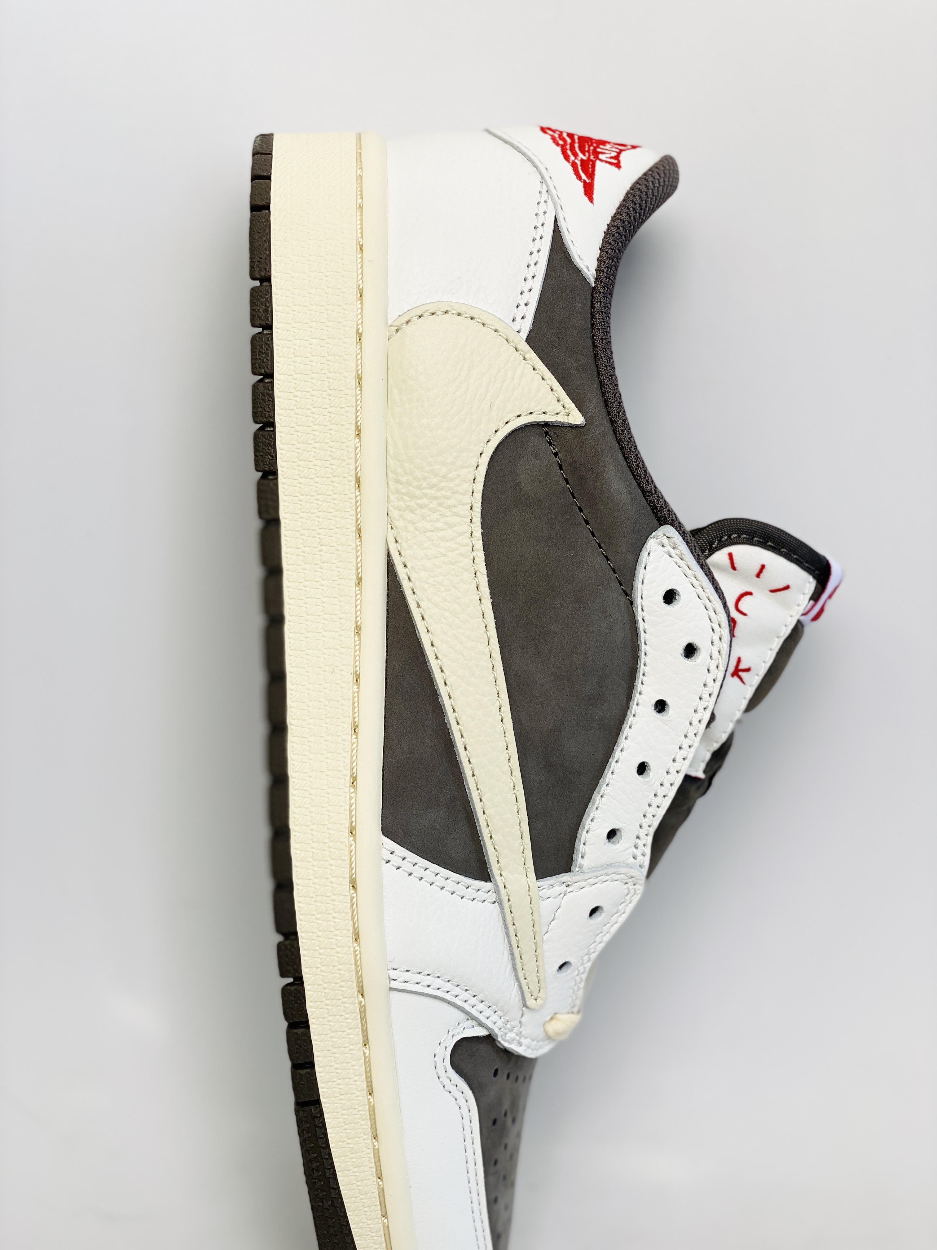 天花板 Travis Scott x Air Jordan 1 Low Reverse Mocha AJ1 低筒 白粽 3.0 低筒 倒钩 板鞋 篮球鞋 女鞋 男鞋 波鞋 DM7866-162