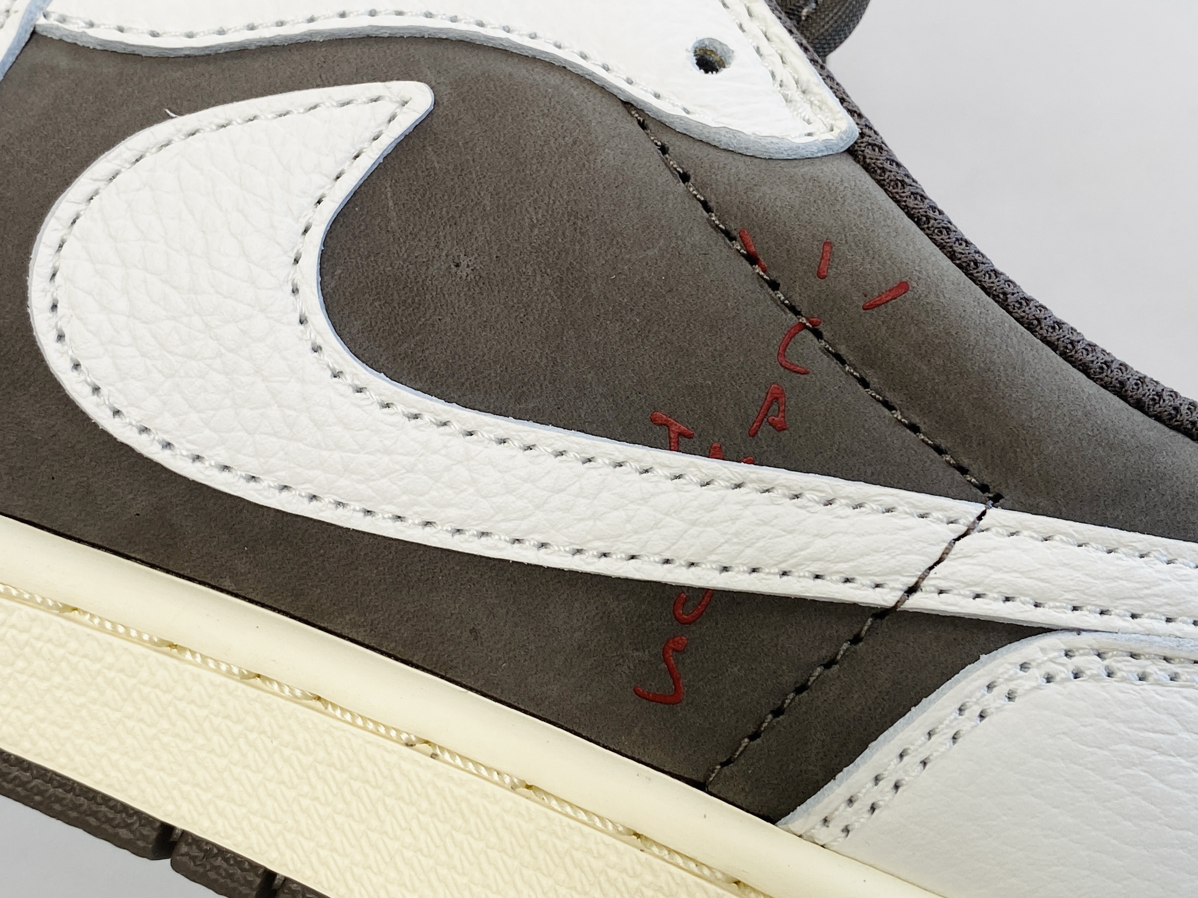 天花板 Travis Scott x Air Jordan 1 Low Reverse Mocha AJ1 低筒 白粽 3.0 低筒 倒钩 板鞋 篮球鞋 女鞋 男鞋 波鞋 DM7866-162