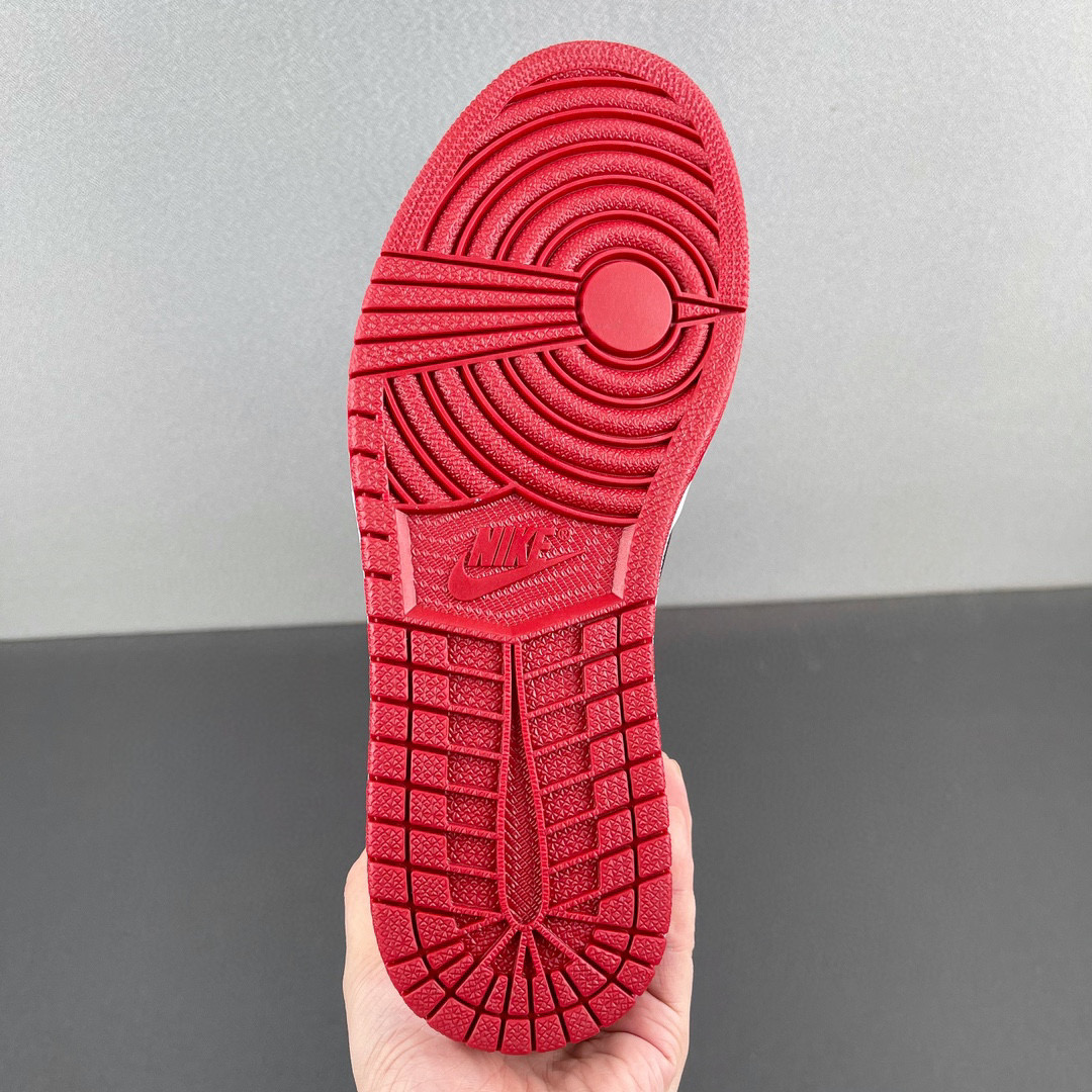 Air Jordan 1 Low OG AJ1 White Varsity Red 低筒 板鞋 轻便休闲鞋 男鞋 波鞋 复古篮球鞋 白红 705329-100