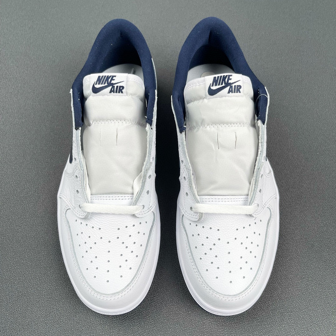 Air Jordan 1 Low OG AJ1 Metallic  低筒 板鞋 轻便休闲鞋 男鞋 波鞋 复古篮球鞋 白蓝 705329-106