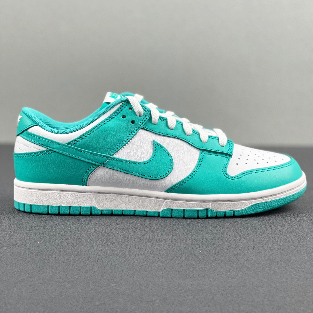  Dunk Low Clear Jade  低筒 休闲鞋 板鞋 男鞋 女鞋 波鞋 汽水 撕撕乐 白绿 蒂芙尼绿 DV0833-101